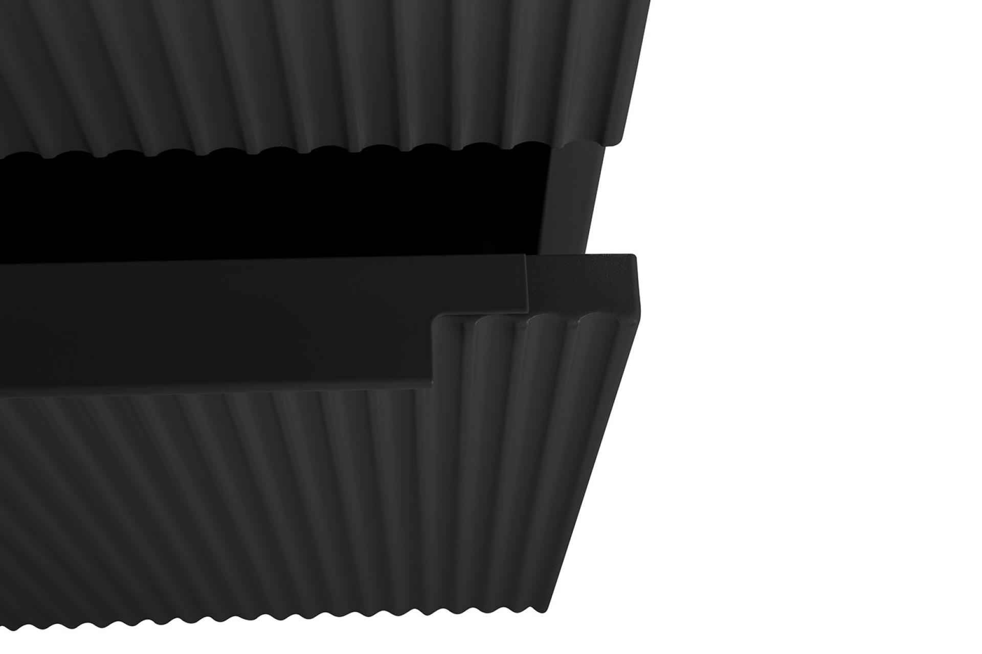 Шкаф-пенал Cezares Premium 35 55507 Nero opaco