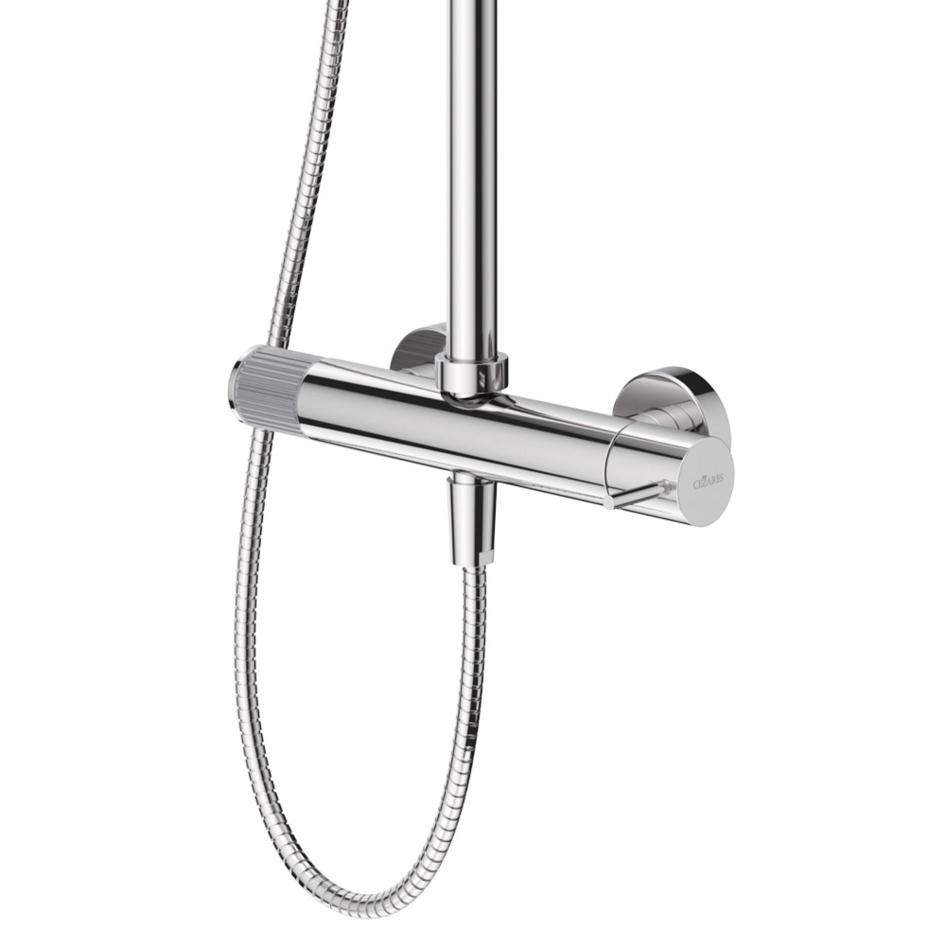 Душевая стойка Cezares Leaf LEAF-CDA-25-L-01 хром