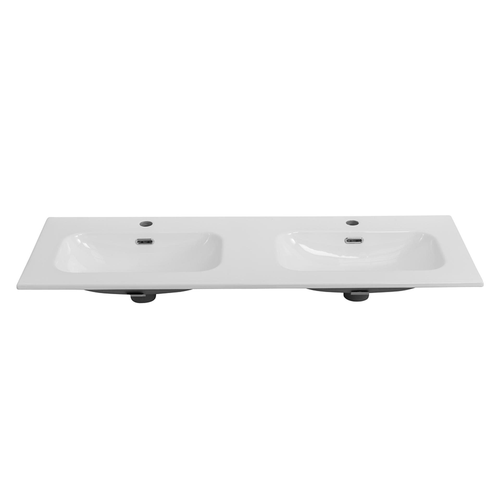 Накладная раковина Cezares Eco 121 CZR-8073-120-2 белый глянец