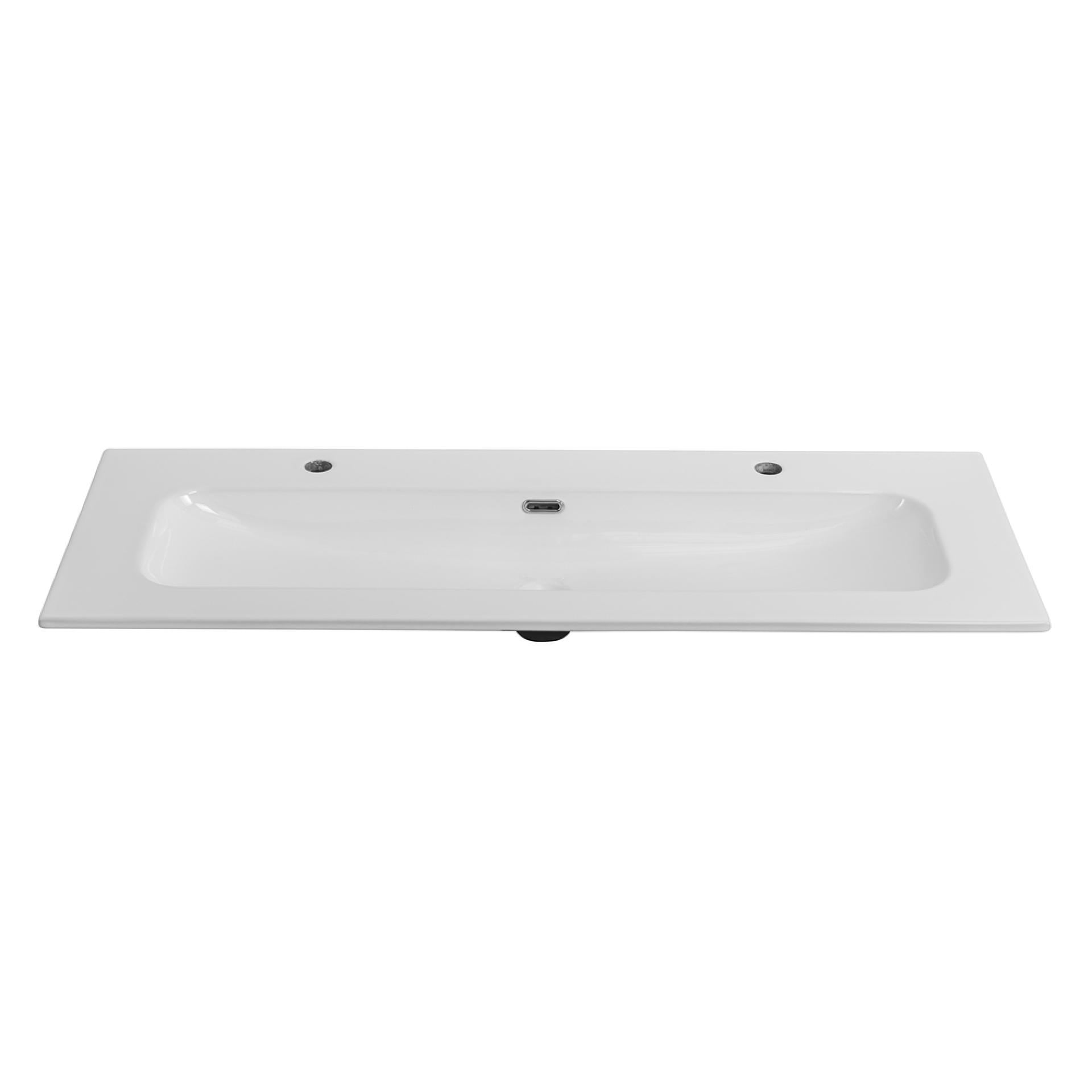 Накладная раковина Cezares Eco 121 CZR-8073-120-1-2 белый глянец