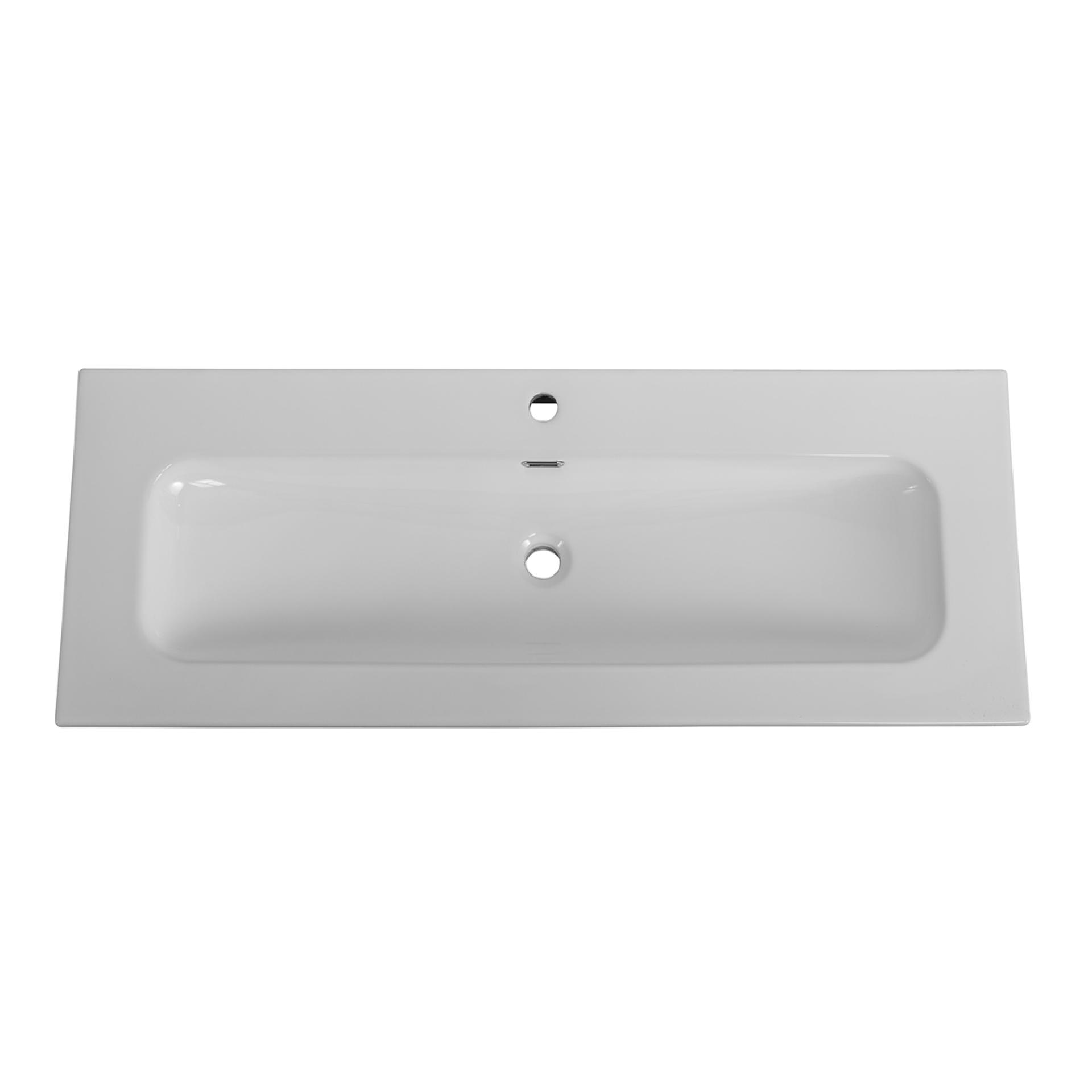 Накладная раковина Cezares Eco 121 CZR-8073-120 белый глянец