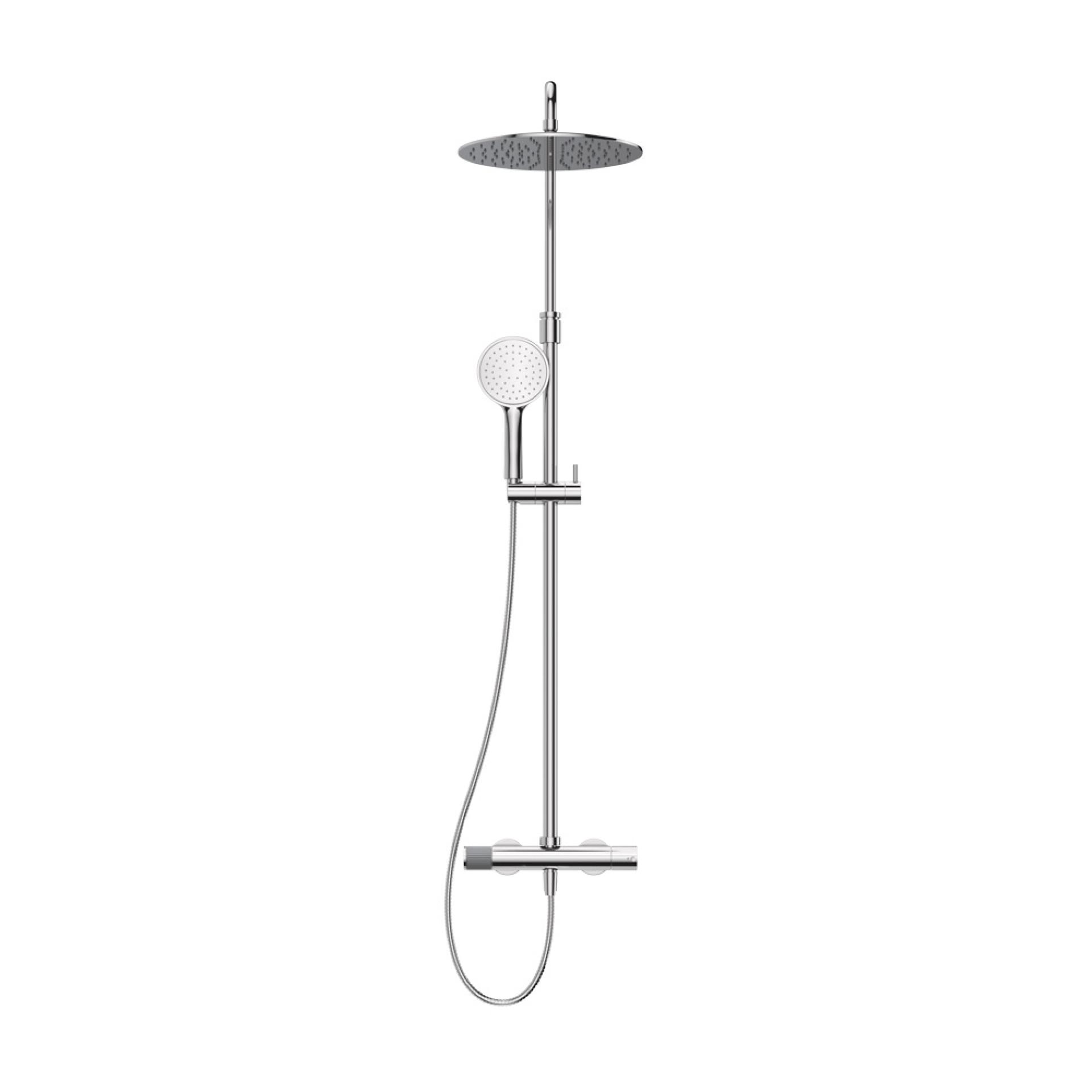 Душевая стойка Cezares Leaf LEAF-CDA-30-L-01 хром