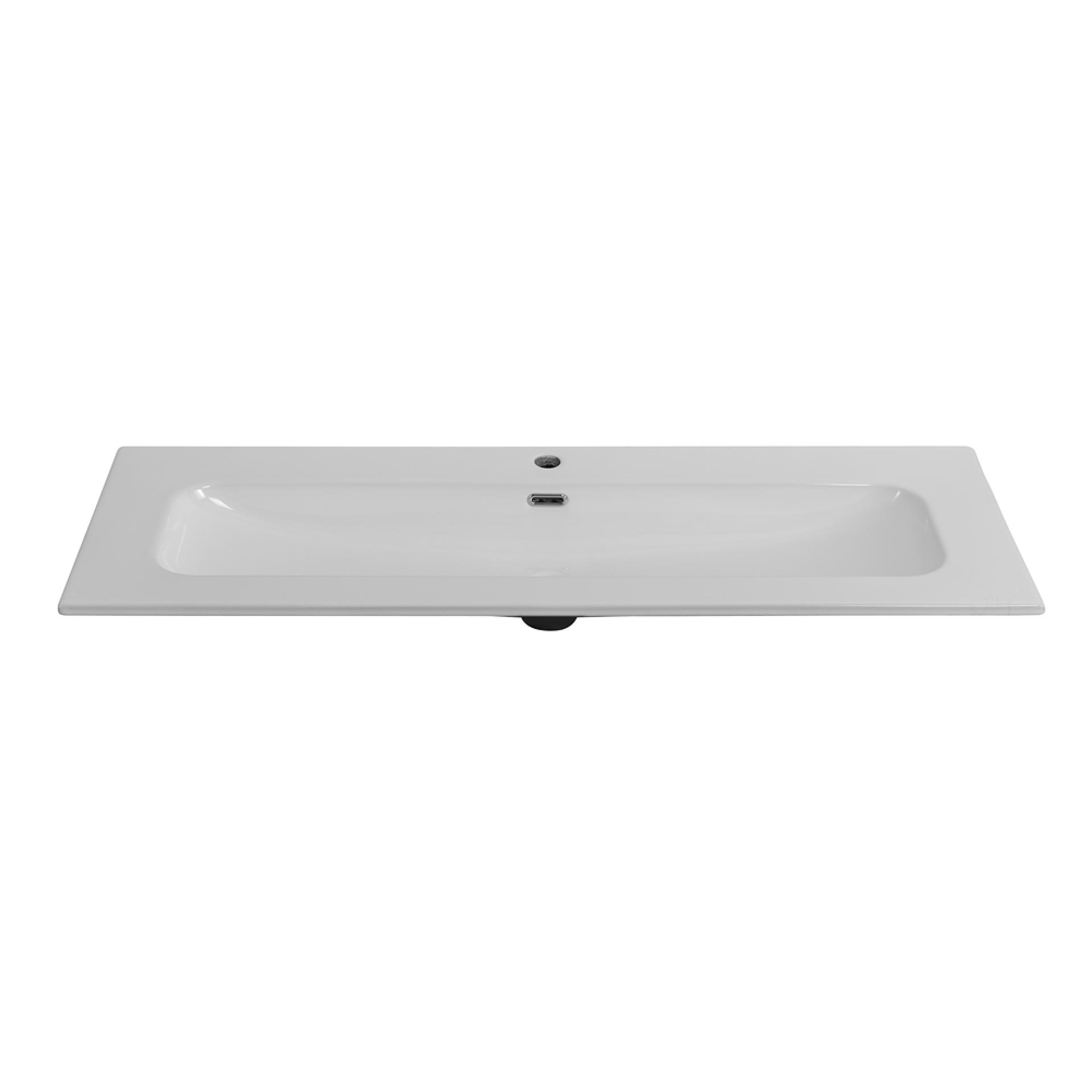 Накладная раковина Cezares Eco 121 CZR-8073-120 белый глянец