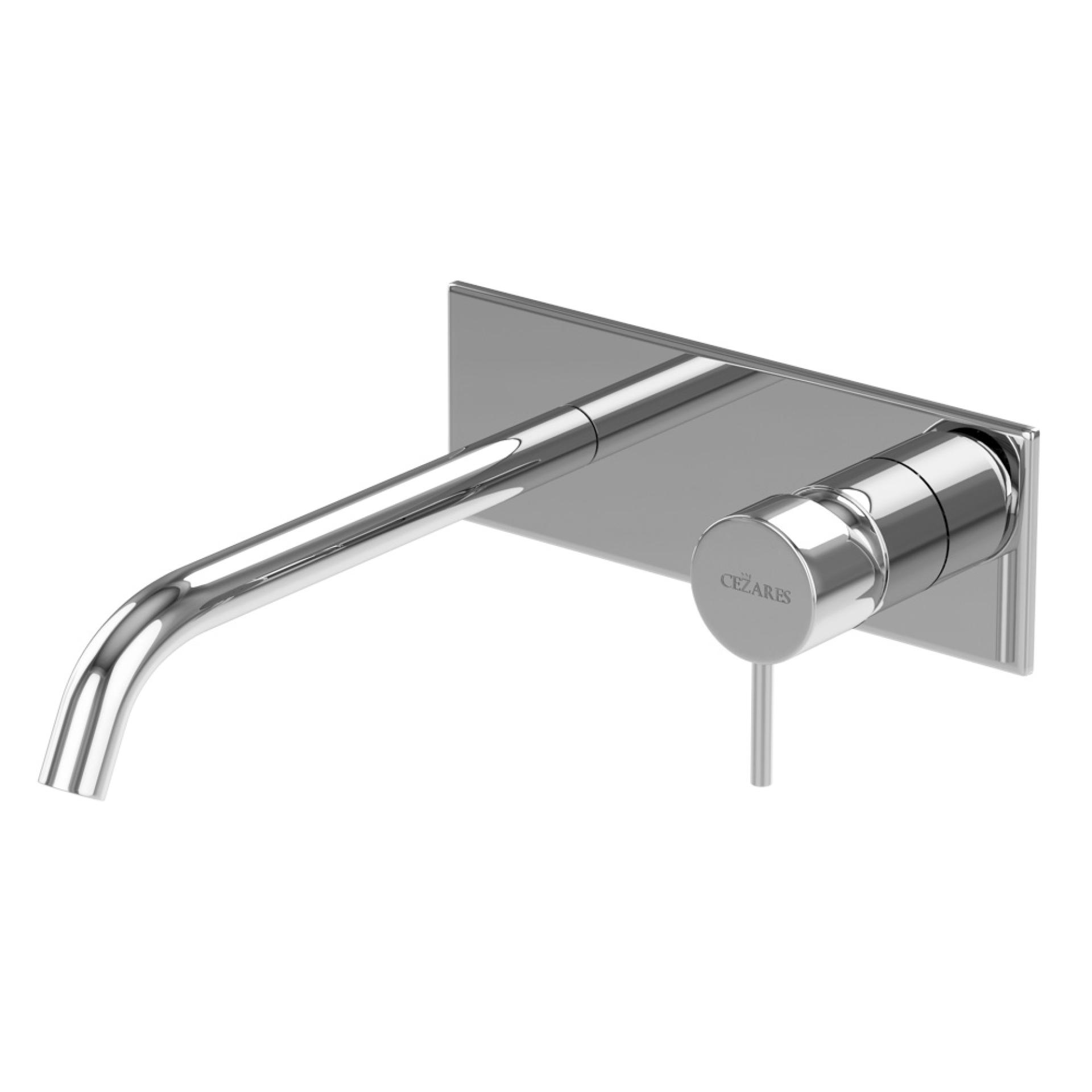 Смеситель для раковины Cezares Leaf LEAF-BLI1-20-L-01-W0 хром