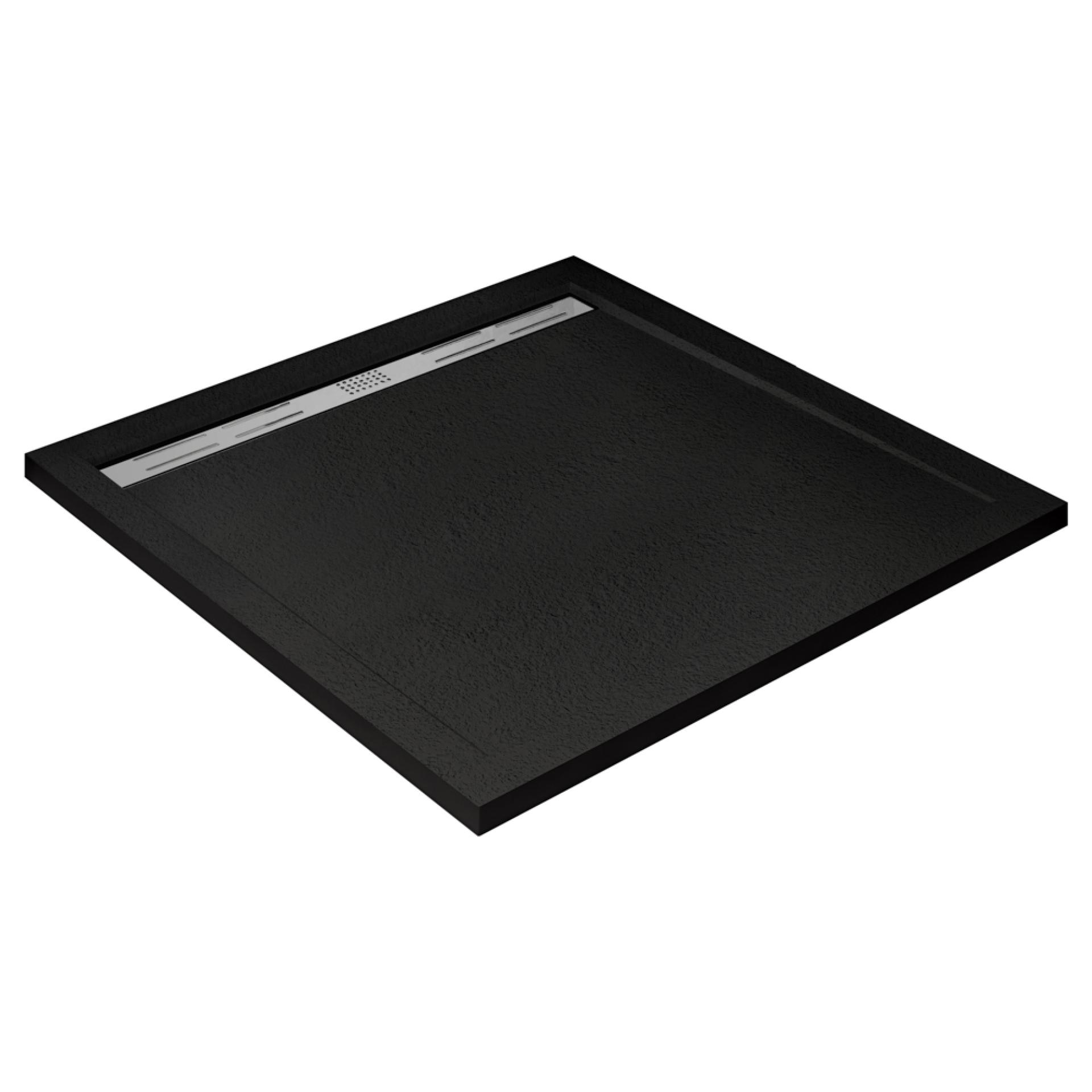 Душевой поддон Cezares 100х100 TRAY-AS-A-100-30-NERO черный матовый