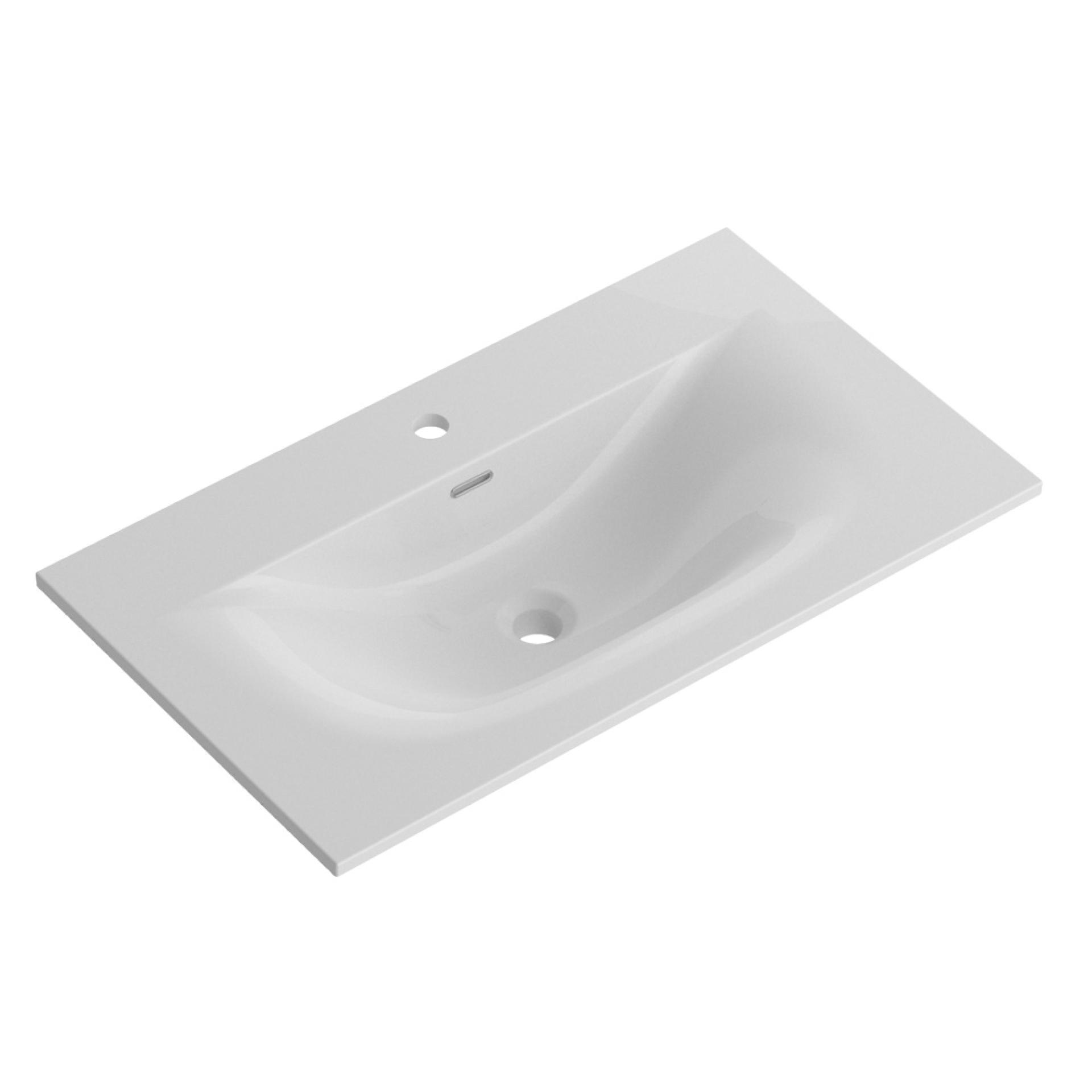 Накладная раковина Cezares Molveno 81 CZR-8099-80 белый глянец