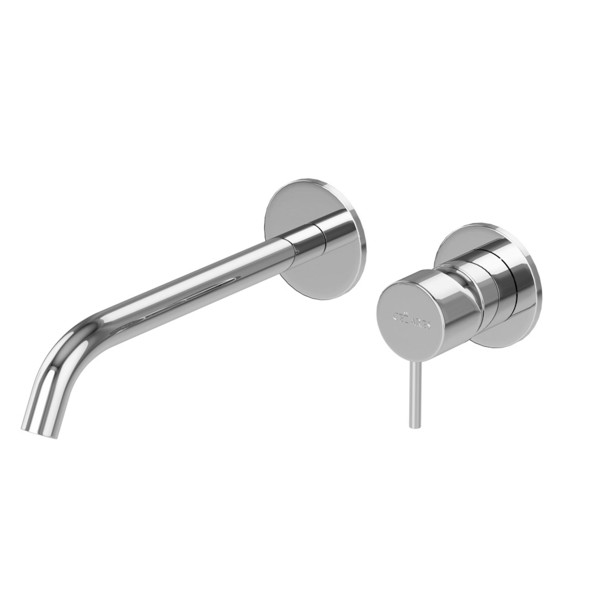 Смеситель для раковины Cezares Leaf LEAF-BLI2-20-L-01-W0 хром