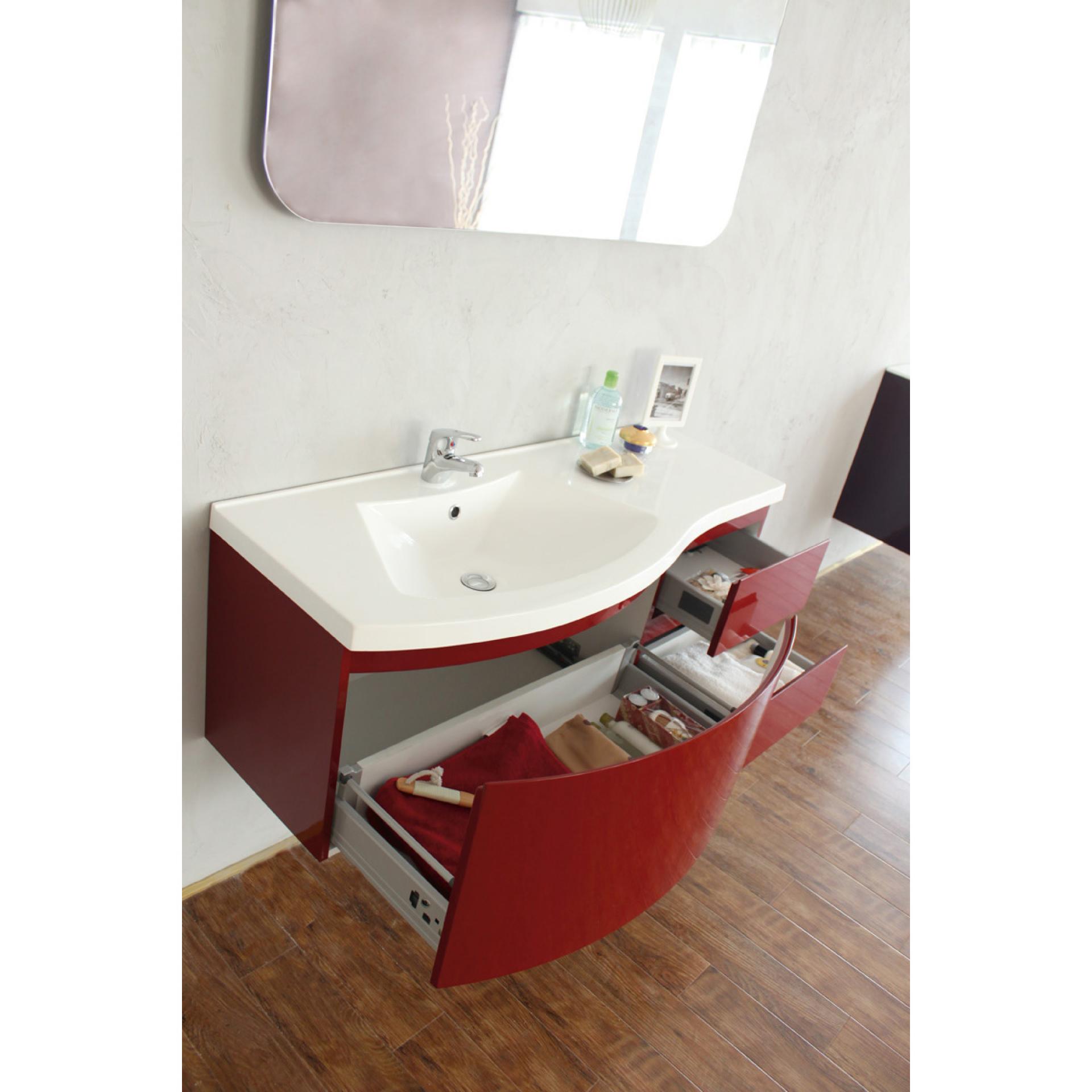 Мебельная раковина 120 см BelBagno PROSPERO-1200-LVB-LEFT