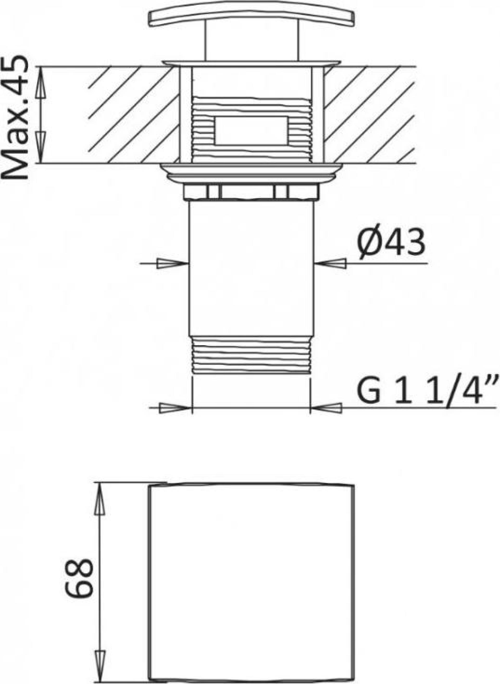 Смеситель для раковины Cezares PORTA-BLI2-BIO, белый