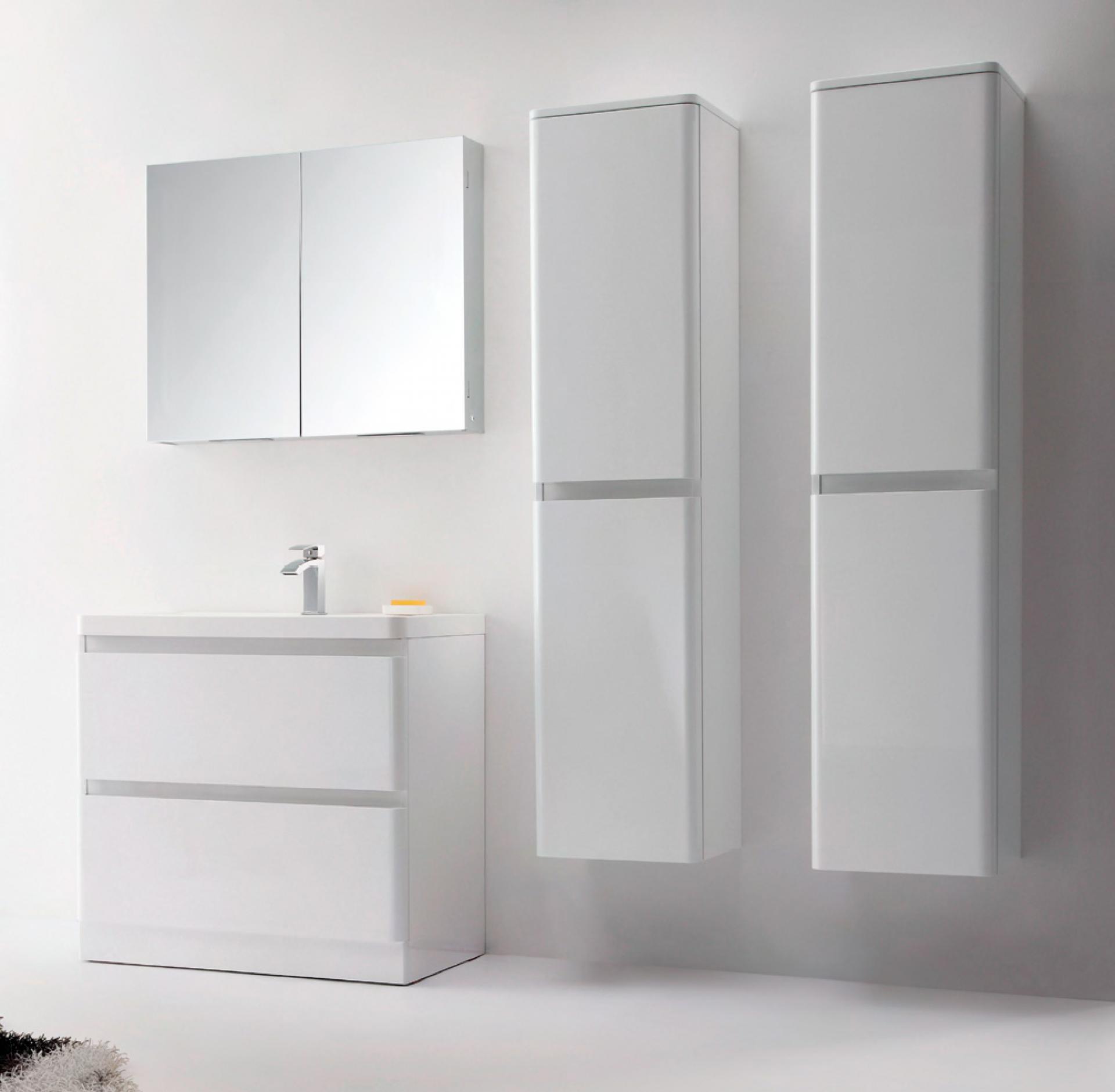 Мебель для ванной BelBagno Energia-N 80 bianco lucido напольная