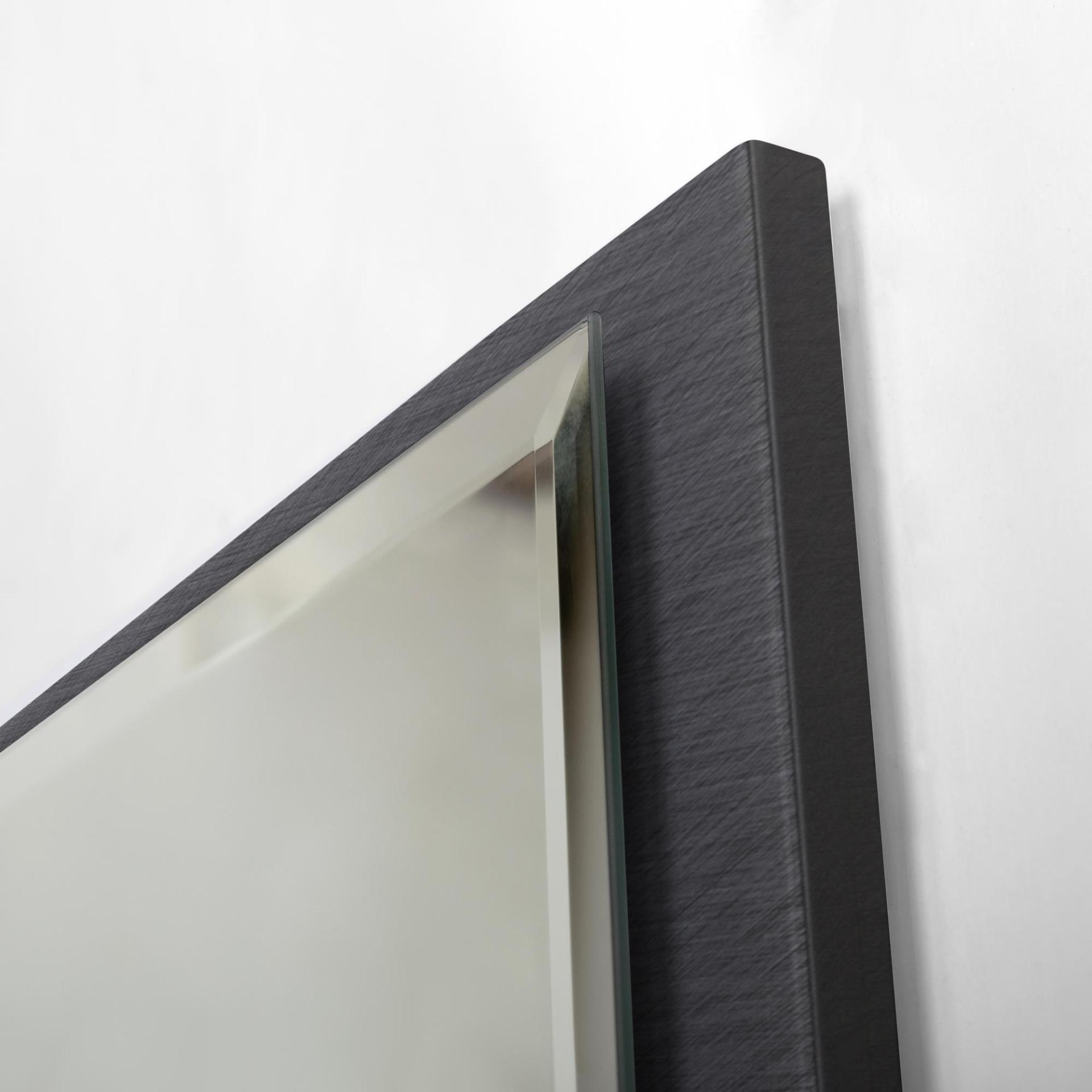 Зеркало Cezares 80х90 CZR-SPC-INT-800-900-LED-TCH-WARM-TIT с подсветкой, титан