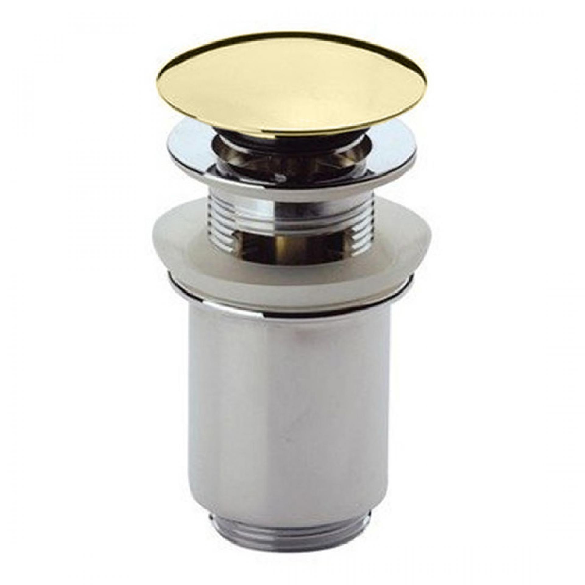 Донный клапан для раковины Cezares CZR-SAT1-03/24, золото