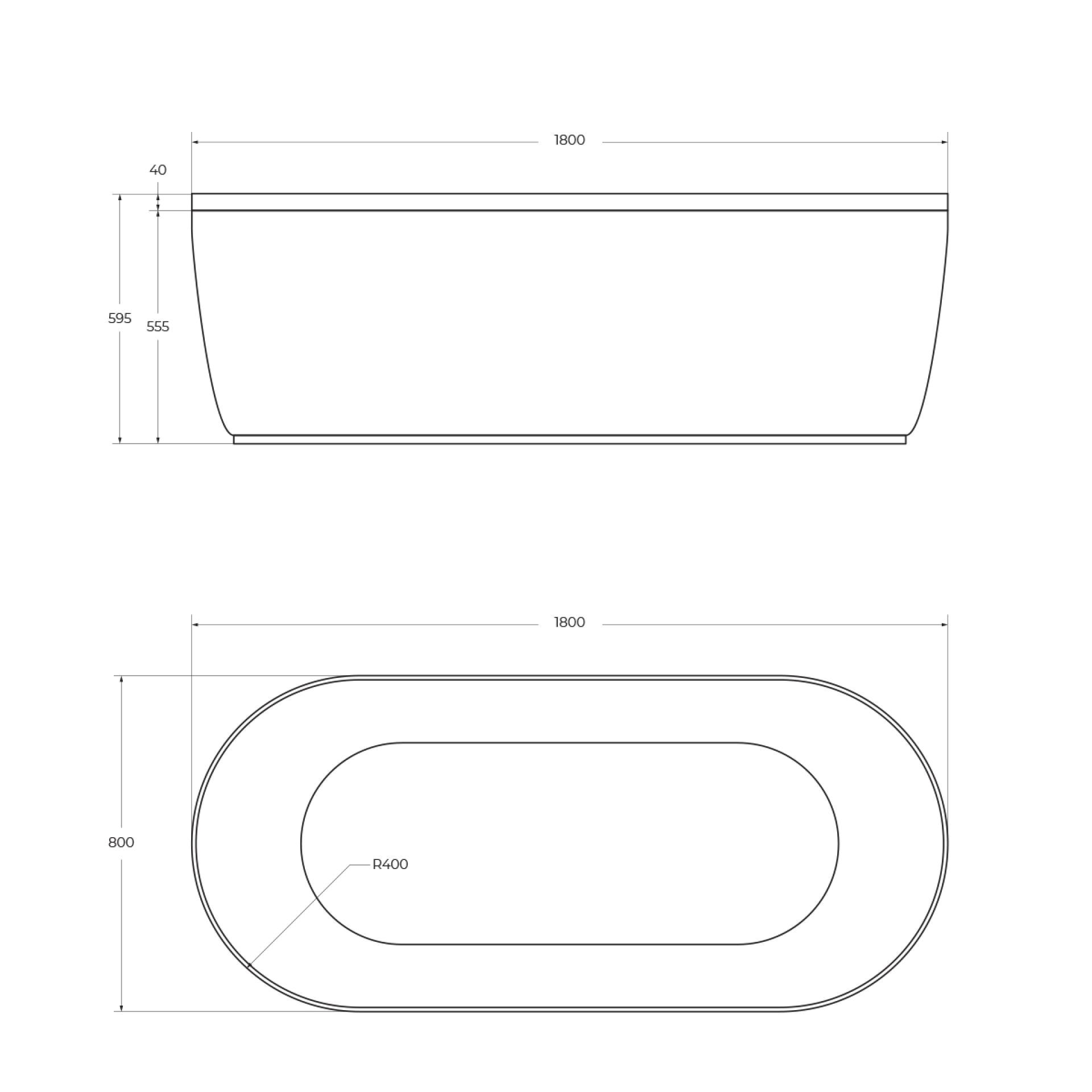 Экран для ванны Cezares Metauro 180х80 METAURO-Central-180-SCR-W-MATT белый матовый