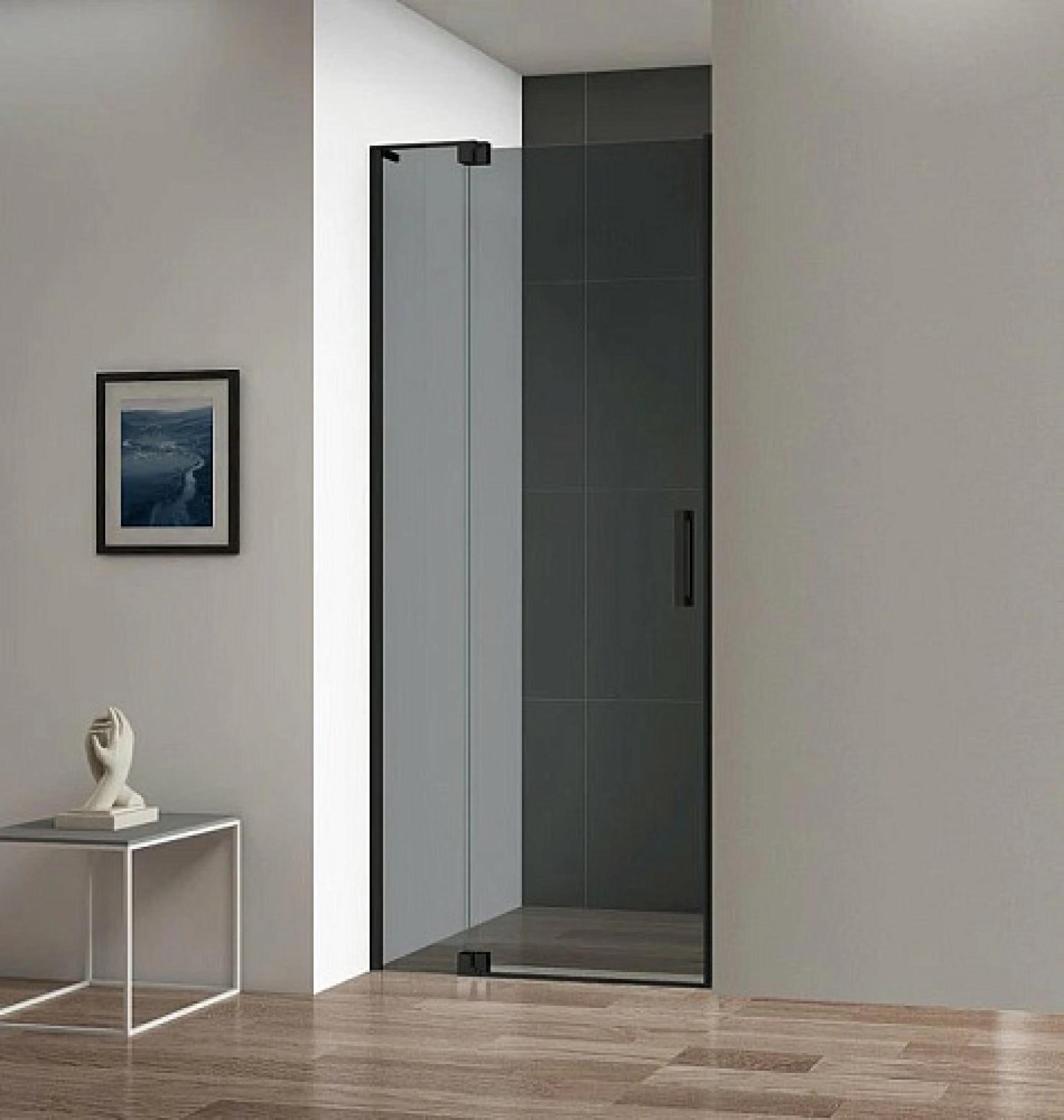 Дверное полотно Cezares Slider 90 SLIDER-B-1-90/100-GL-DOR-GRIGIO стекло тонированное
