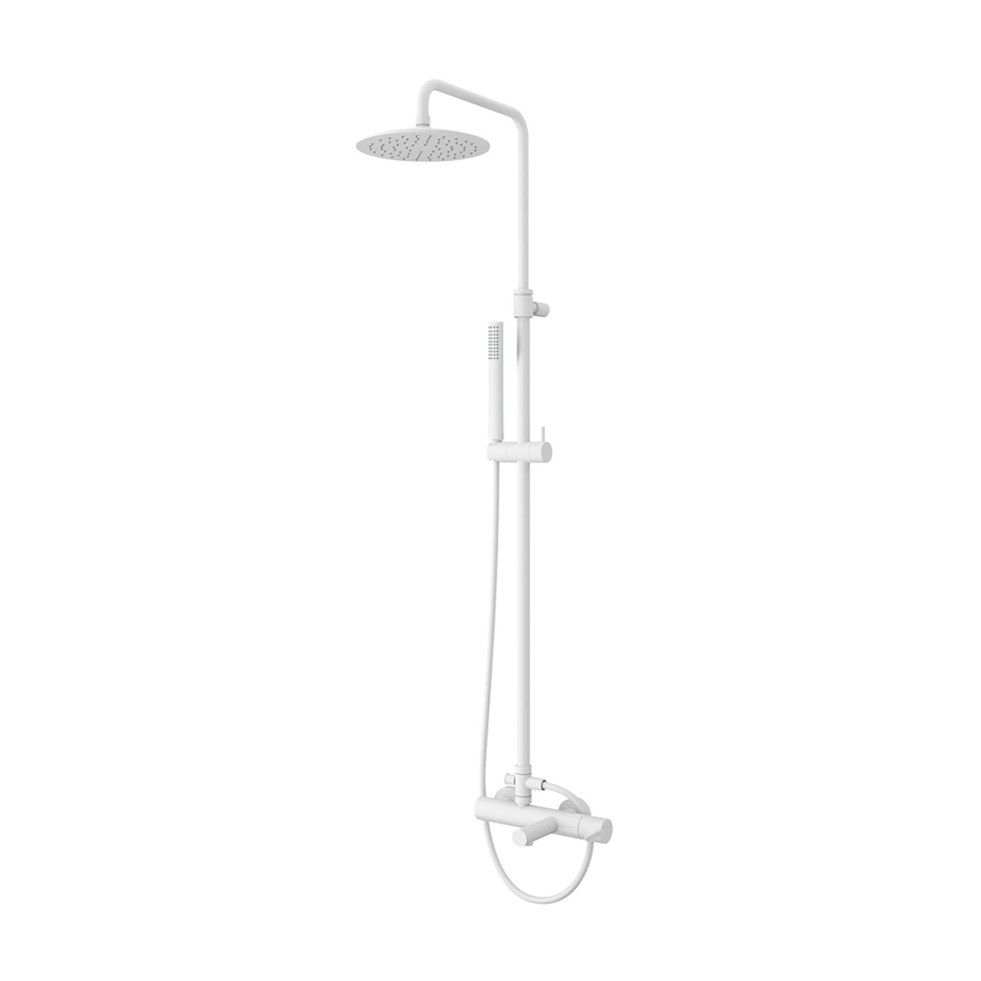 Душевая система Cezares Leaf LEAF-CVDA-23-BIO белый матовый