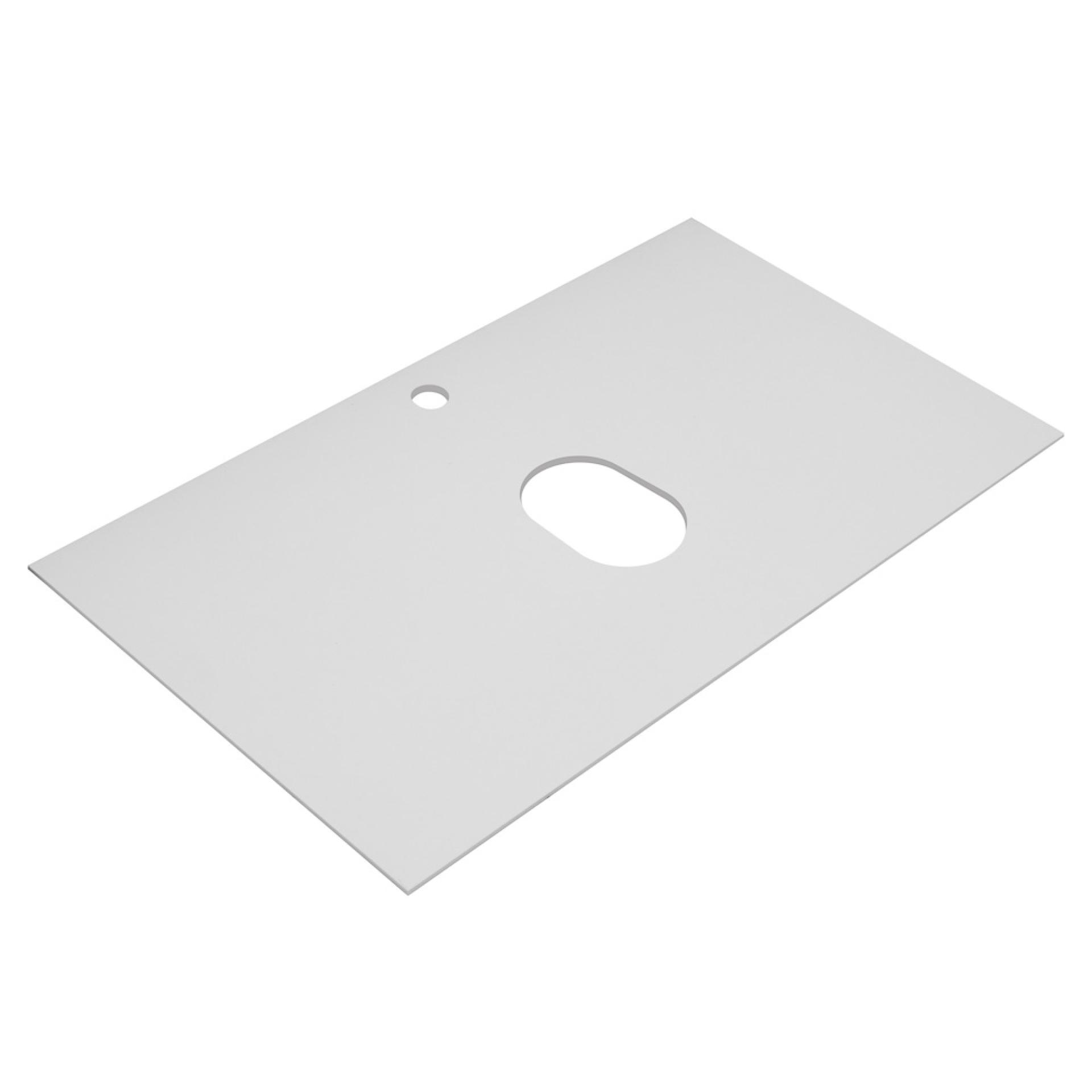 Столешница Cezares Slider 81.6 SLD-80/48-BO Bianco Opaco