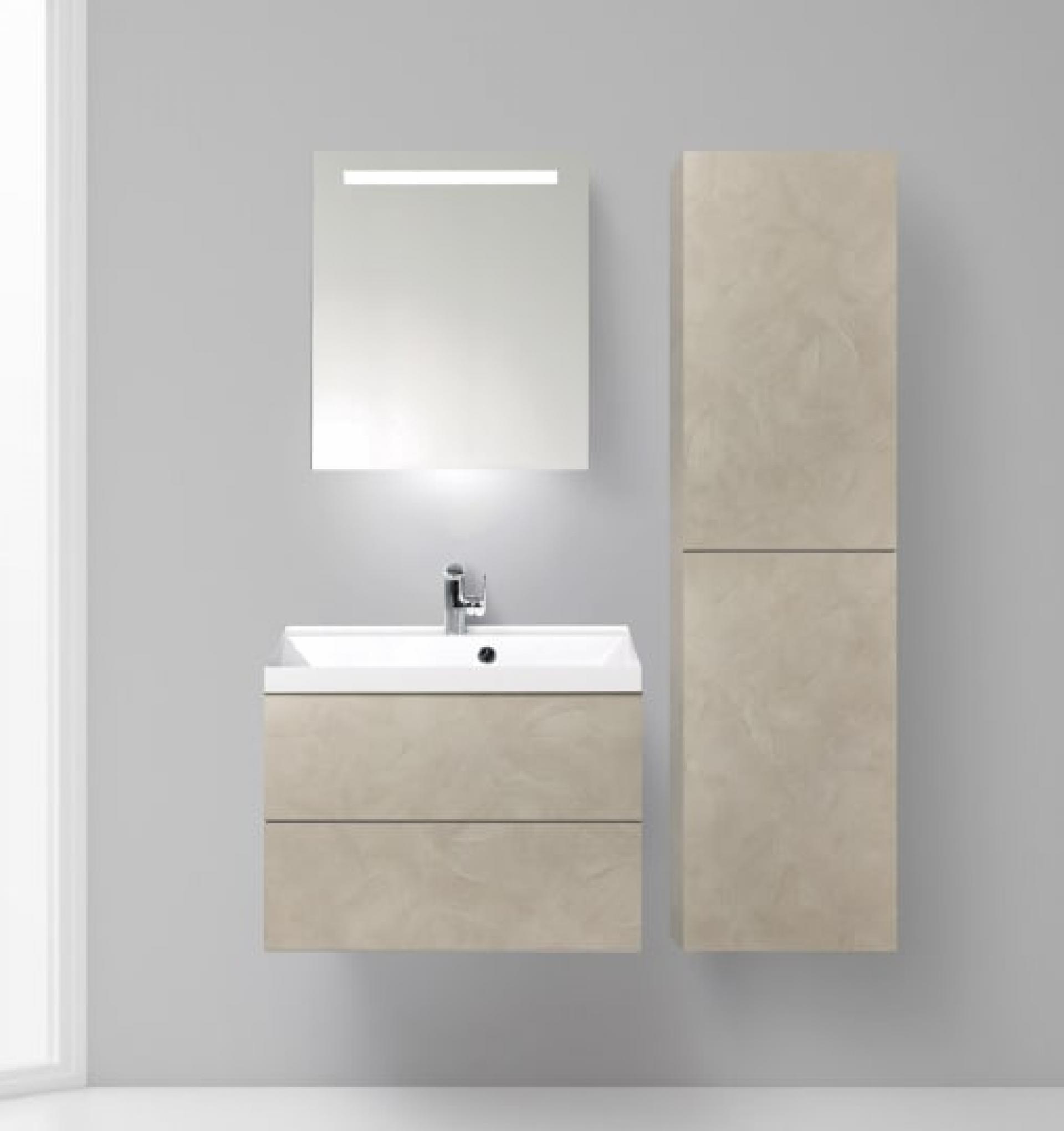 Шкаф-пенал BelBagno REGINA-1500-2A-SC-SV-BLUM-R stucco veneziano