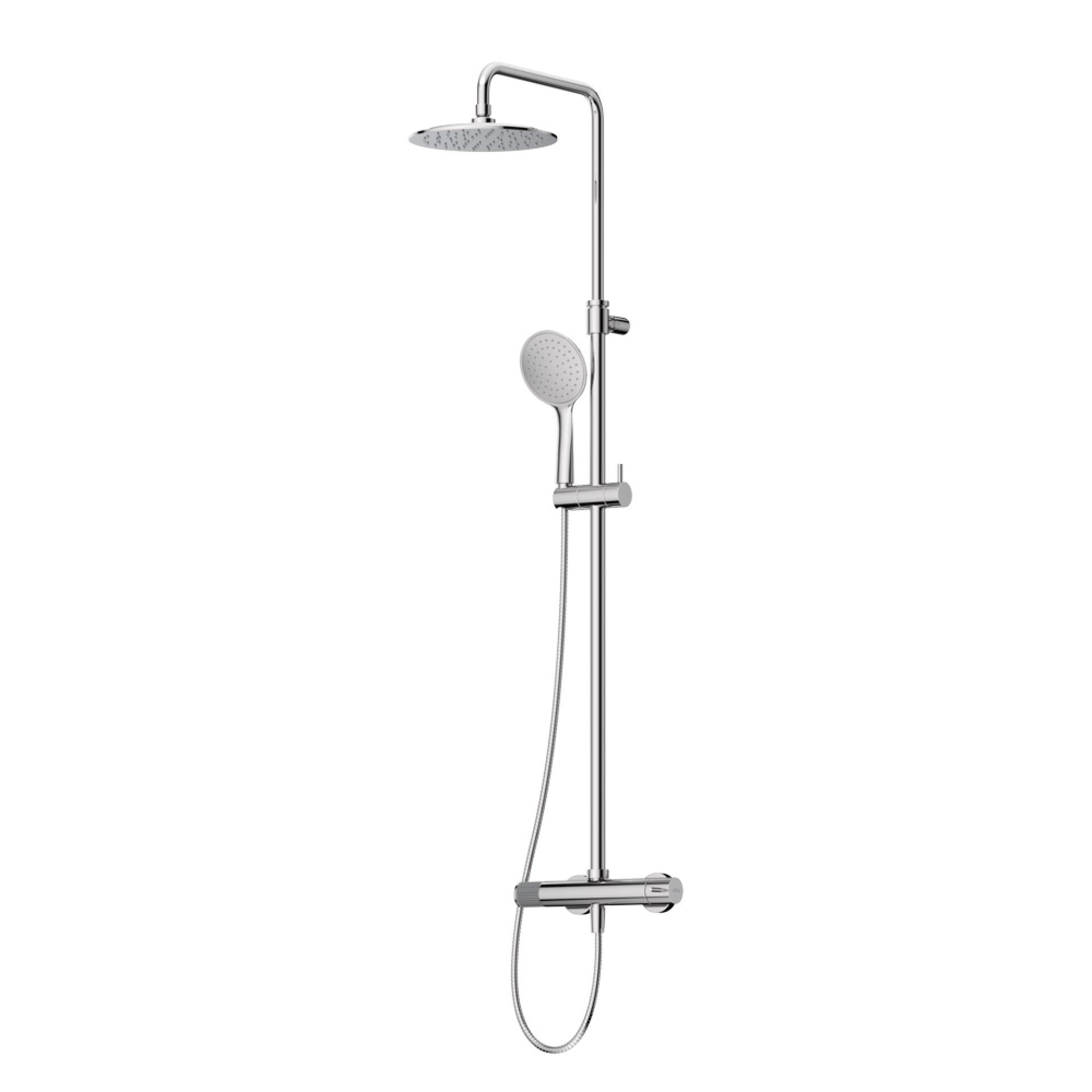 Душевая стойка Cezares Leaf LEAF-CDA-25-L-01 хром
