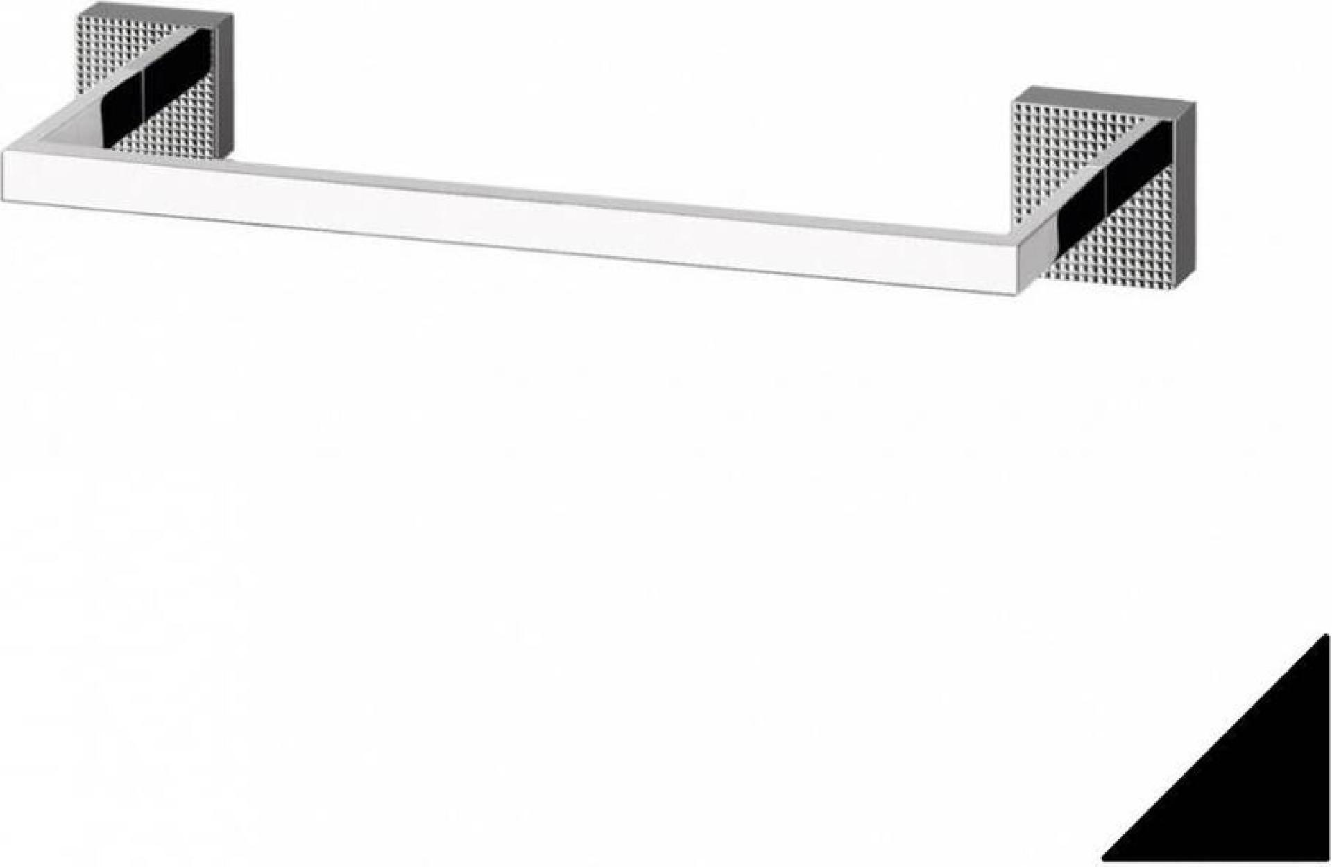 Полотенцедержатель Cezares PRIZMA-TH05-NOP, черный матовый