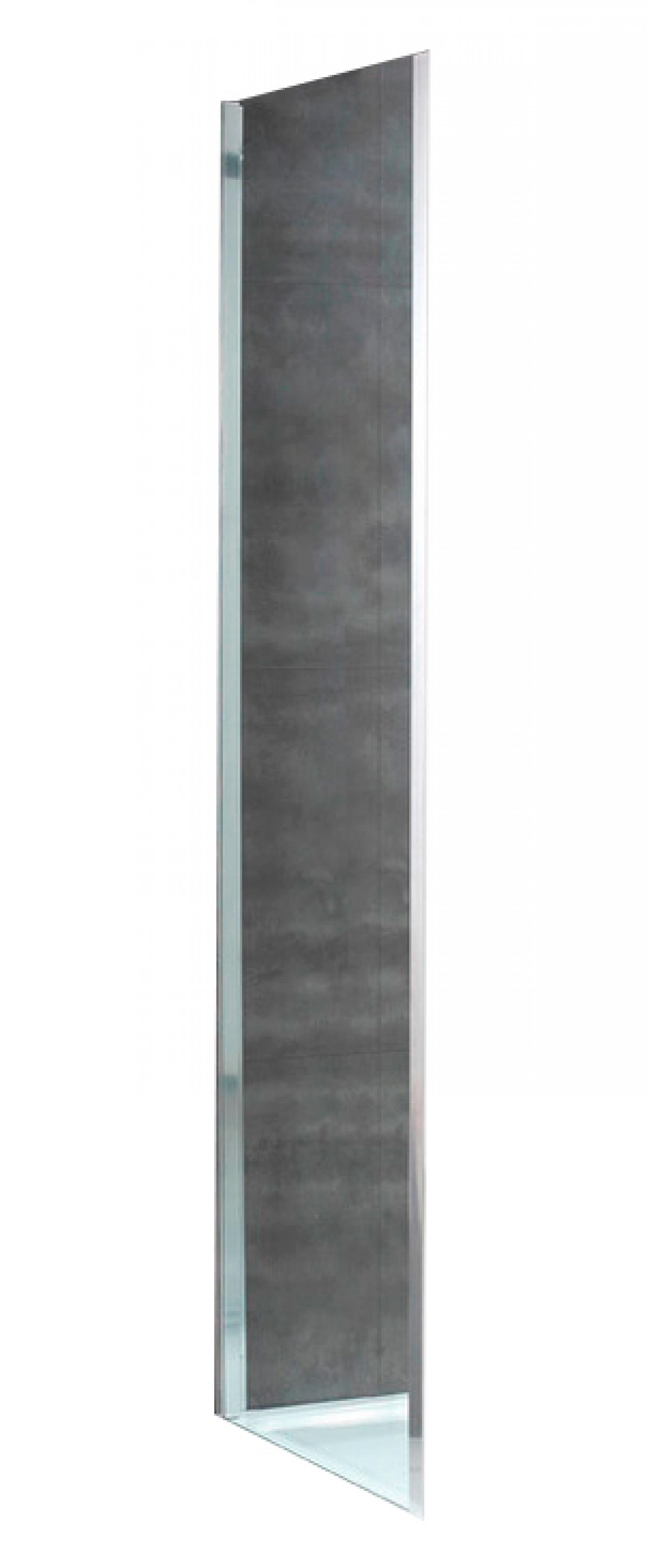 Боковая стенка Cezares LUX-SOFT-W-80-FIX-C-Cr-IV стекло прозрачное