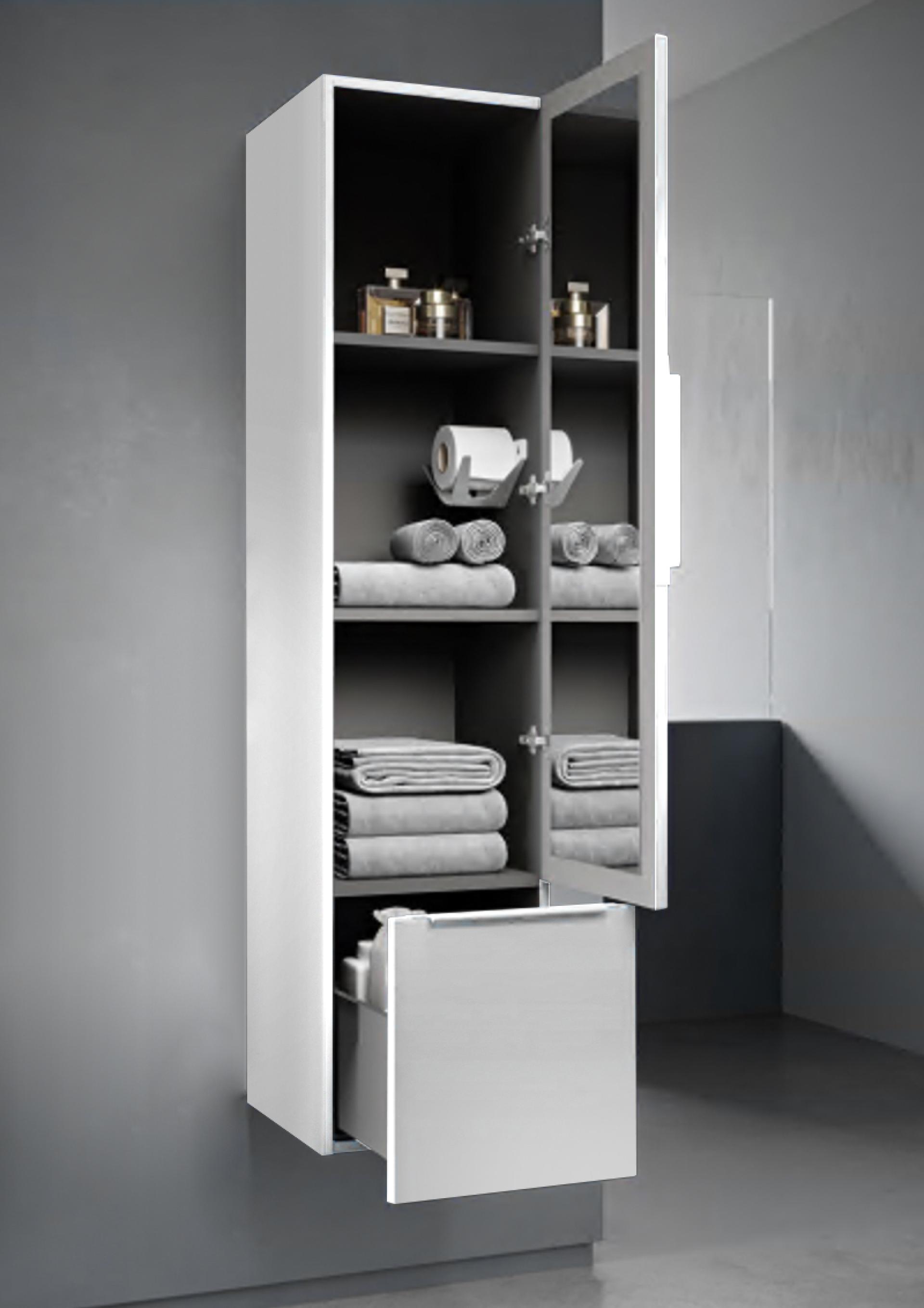 Шкаф-пенал Cezares Premium 35 55501 Bianco Opaco