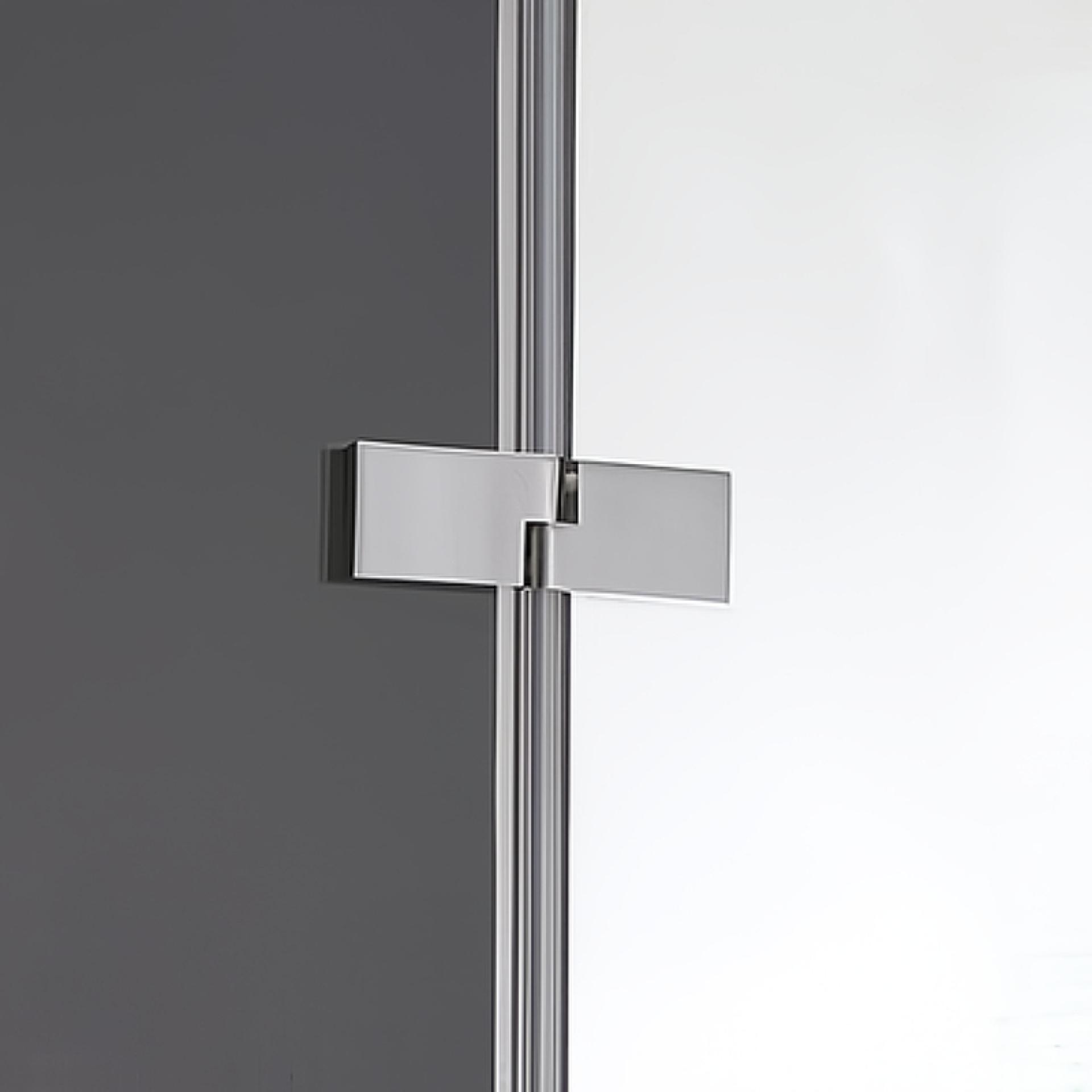 Душевой уголок Cezares Bergamo 120x100 R BERGAMO-W-AH-2-120/100-C-Cr-R профиль хром, стекло прозрачное