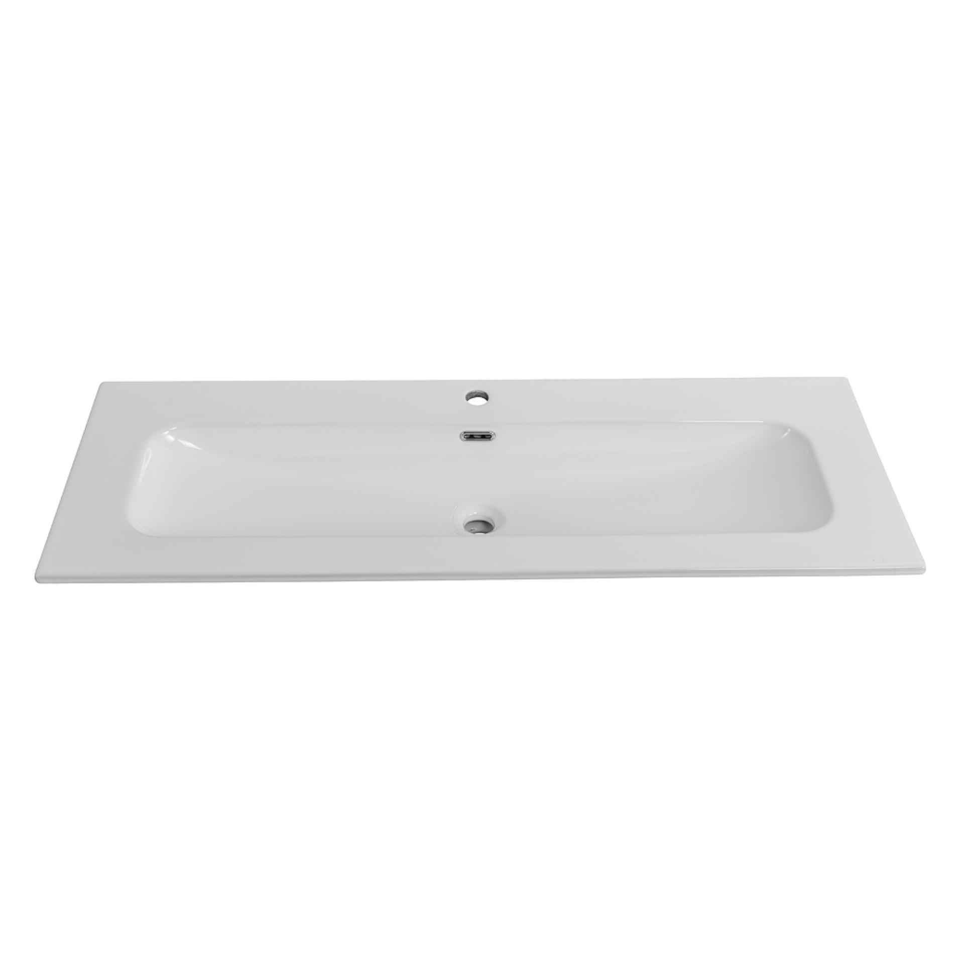 Накладная раковина Cezares Eco 121 CZR-8073-120 белый глянец