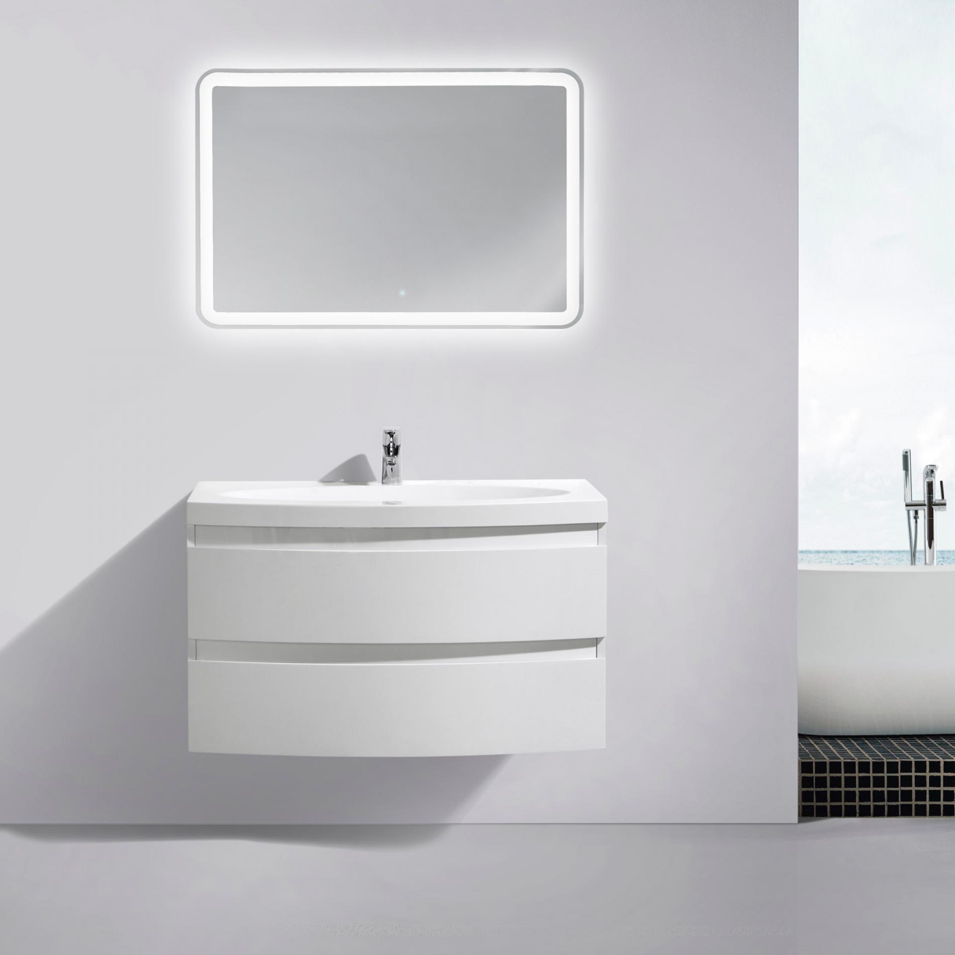 Мебель для ванной BelBagno Prospero 92 bianco lucido