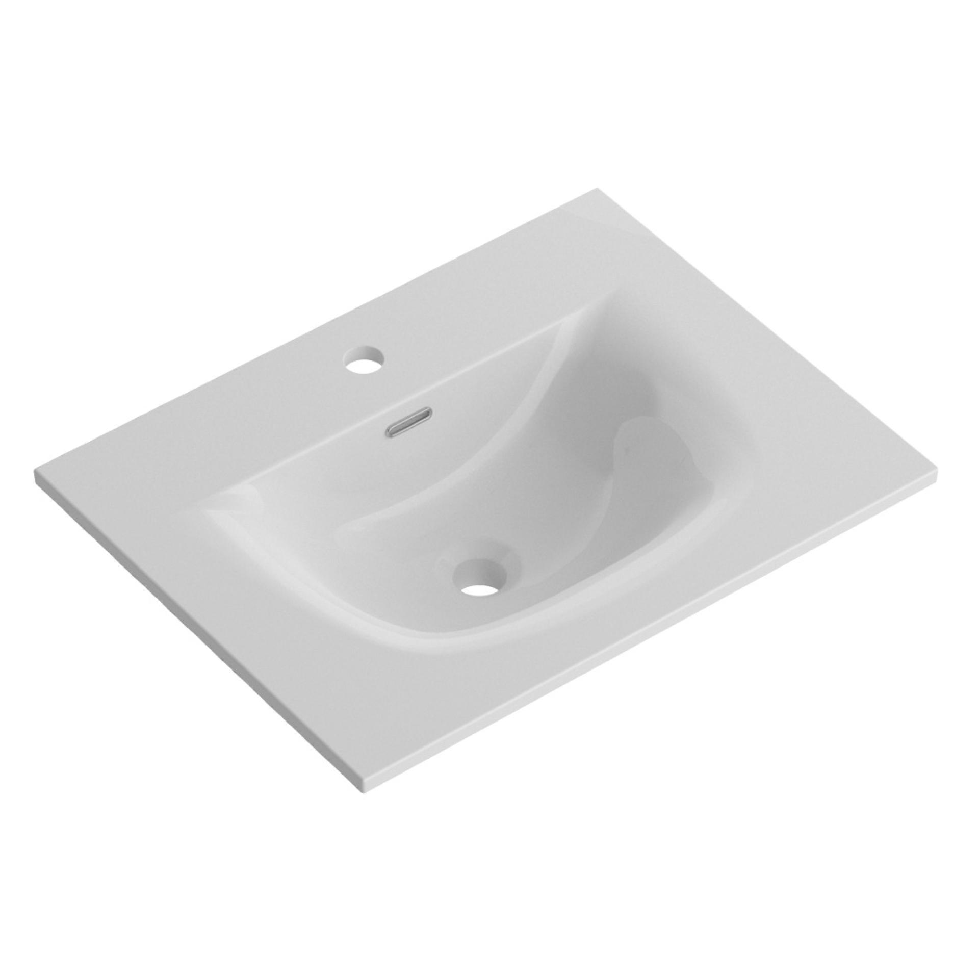 Накладная раковина Cezares Molveno 61 CZR-8099-60 белый глянец