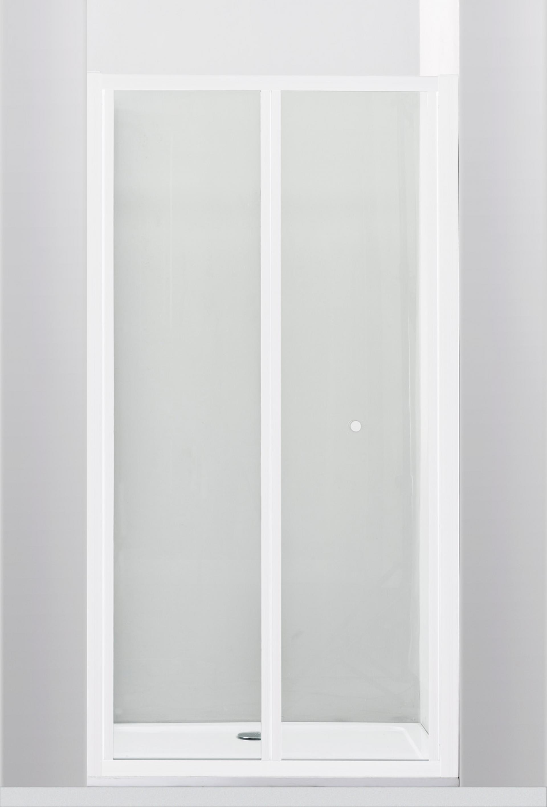 Душевая дверь в нишу Cezares RELAX-BS-90-C-Bi стекло прозрачное