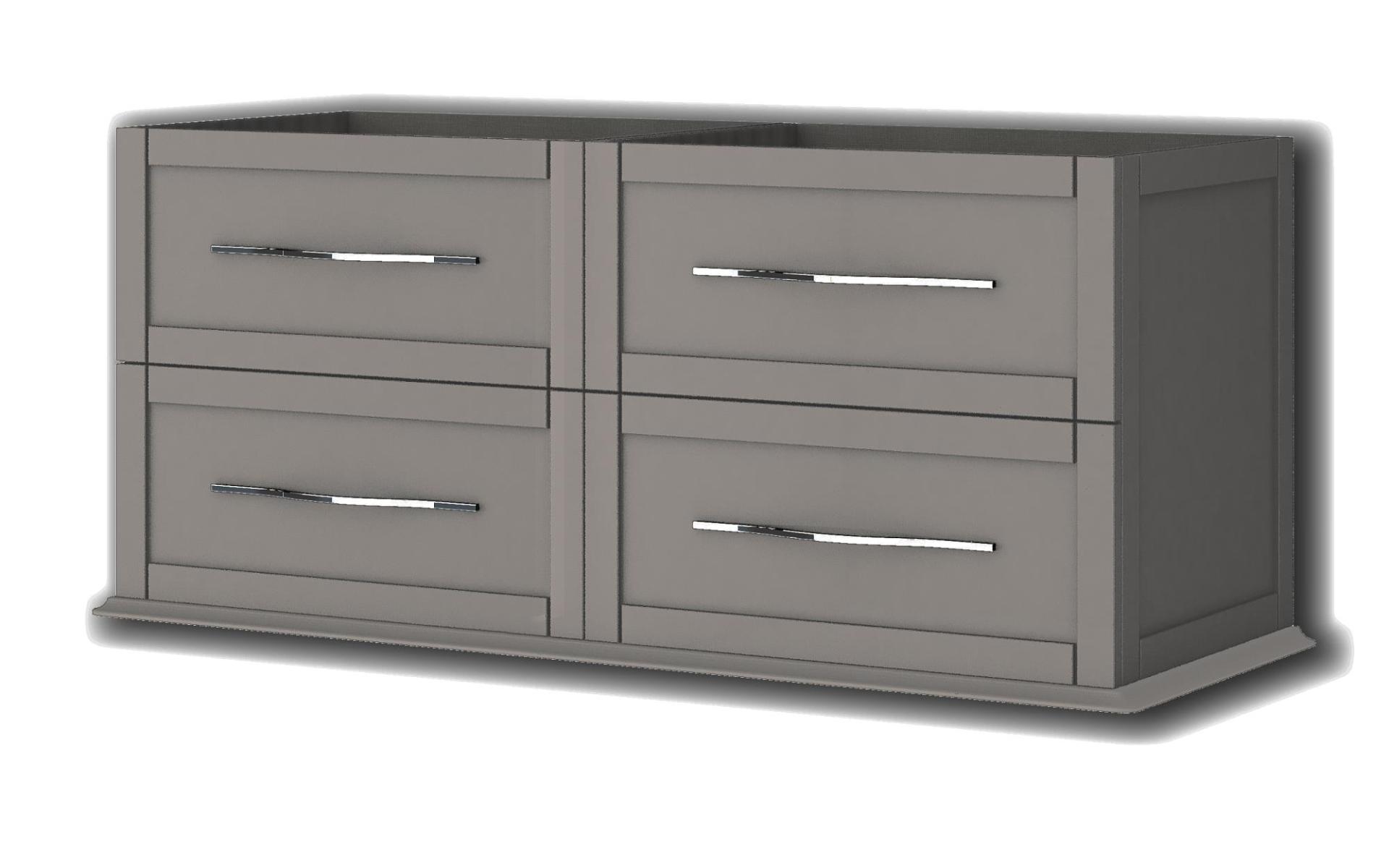 Тумба под раковину Cezares Tiffany 120 55244 Grigio Nuvola