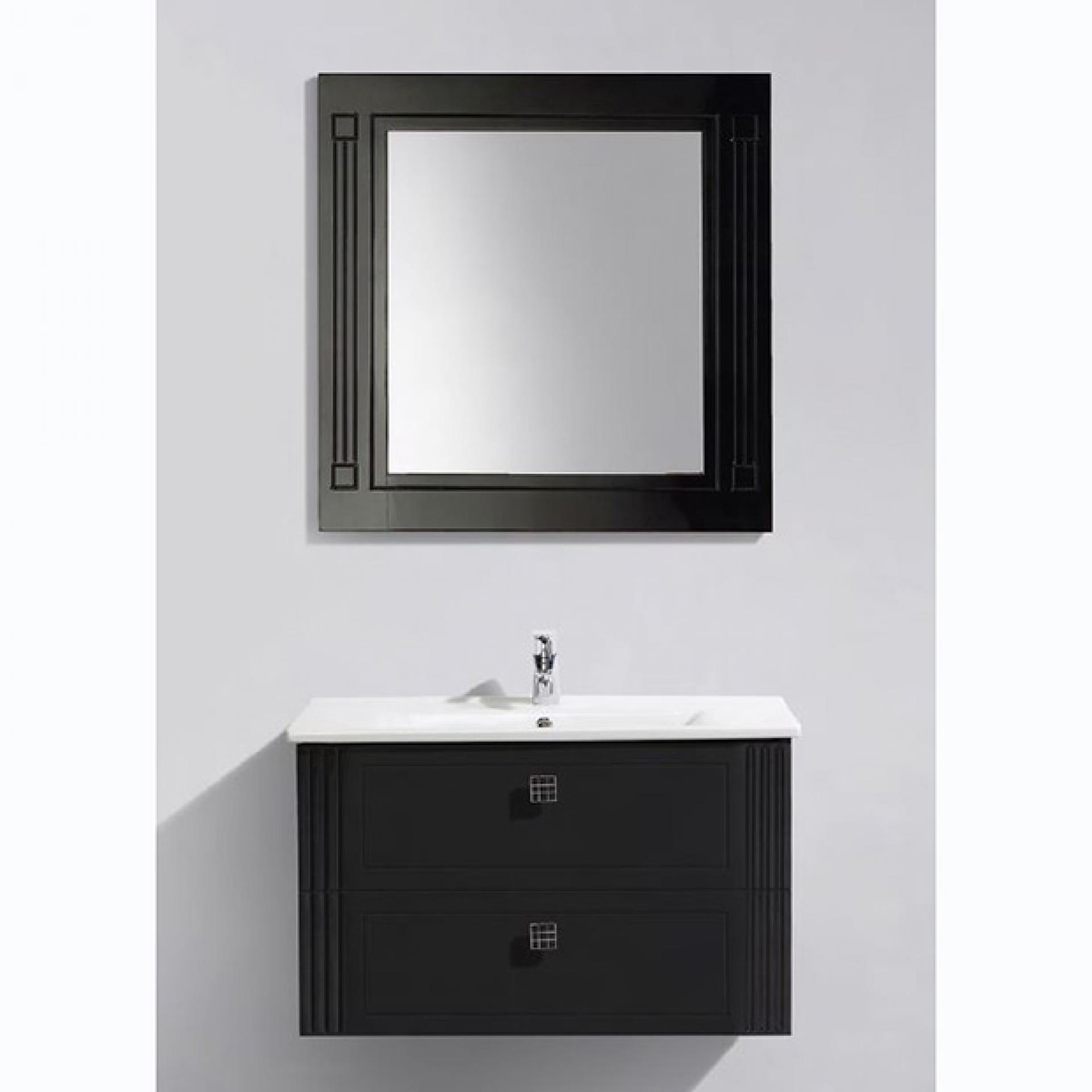 Зеркало BelBagno ATRIA-SPC-1000-NL nero lucido