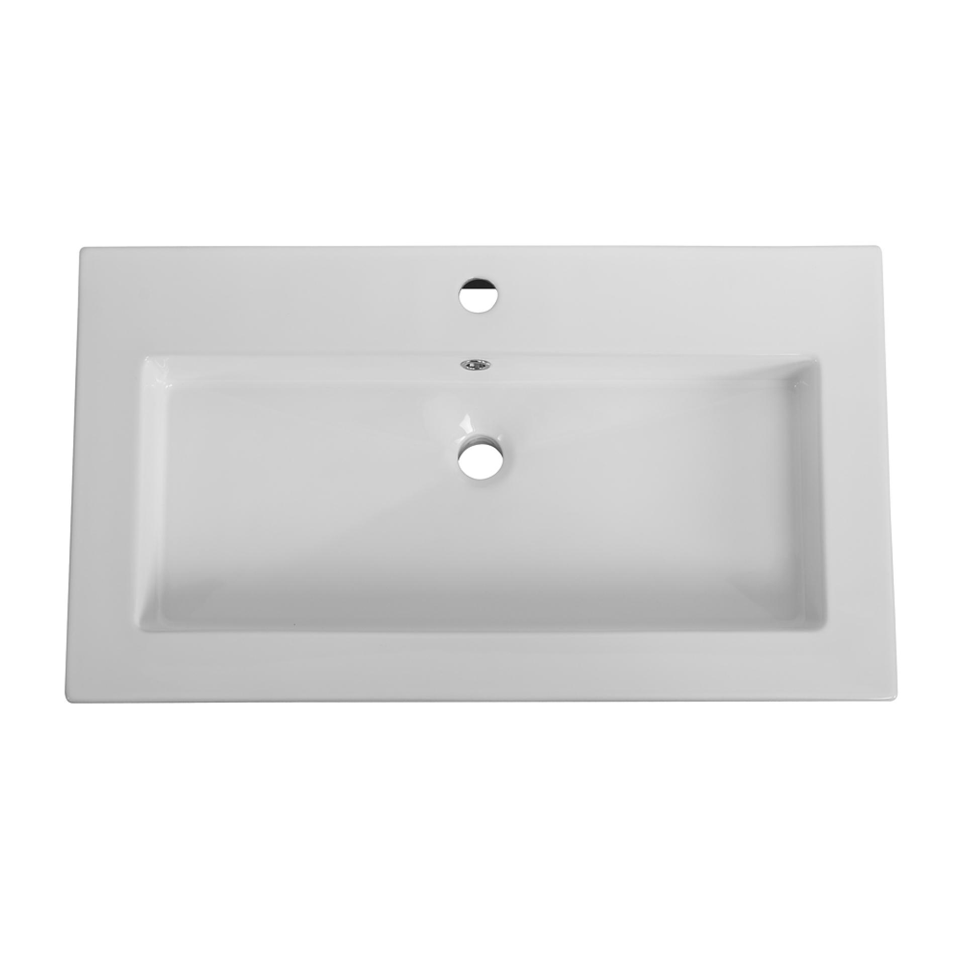 Накладная раковина Cezares 76 CZR-8070-75 белый глянец