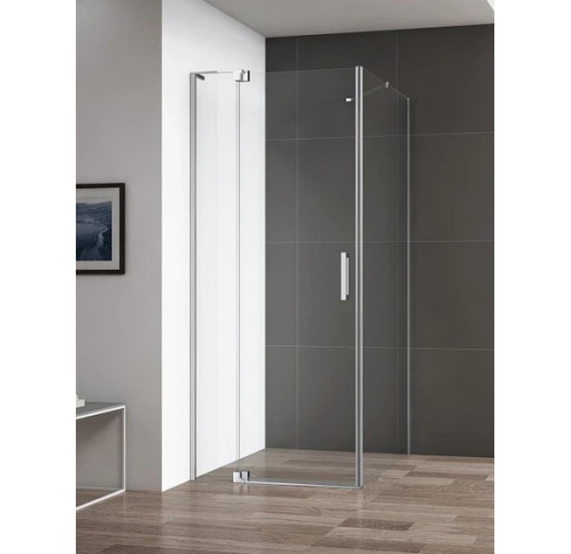 Дверное полотно Cezares Slider 70 SLIDER-B-1-70/80-GL-DOR-GRIGIO стекло тонированное
