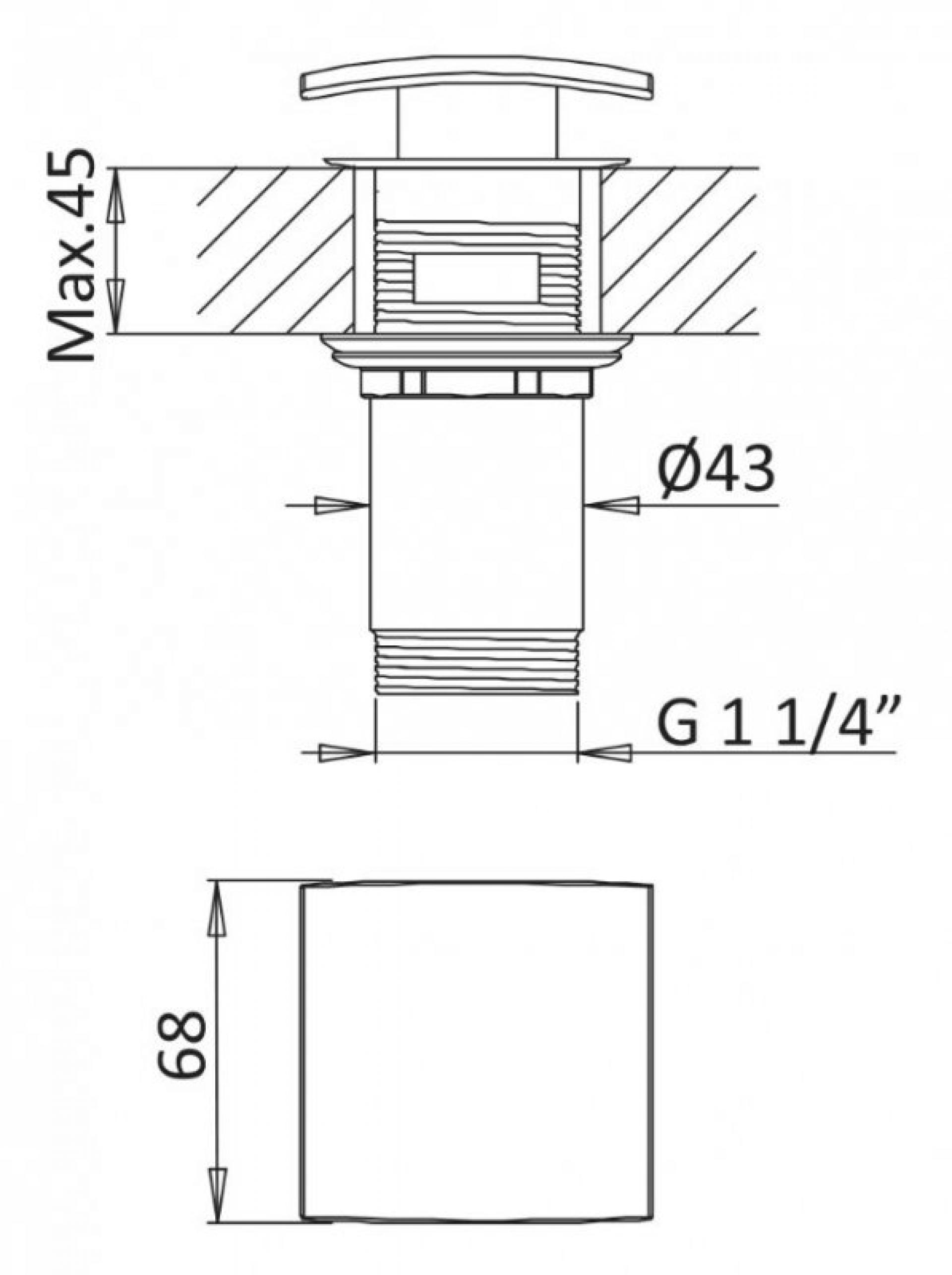 Смеситель для раковины Cezares PORTA-BLI2-BIO, белый