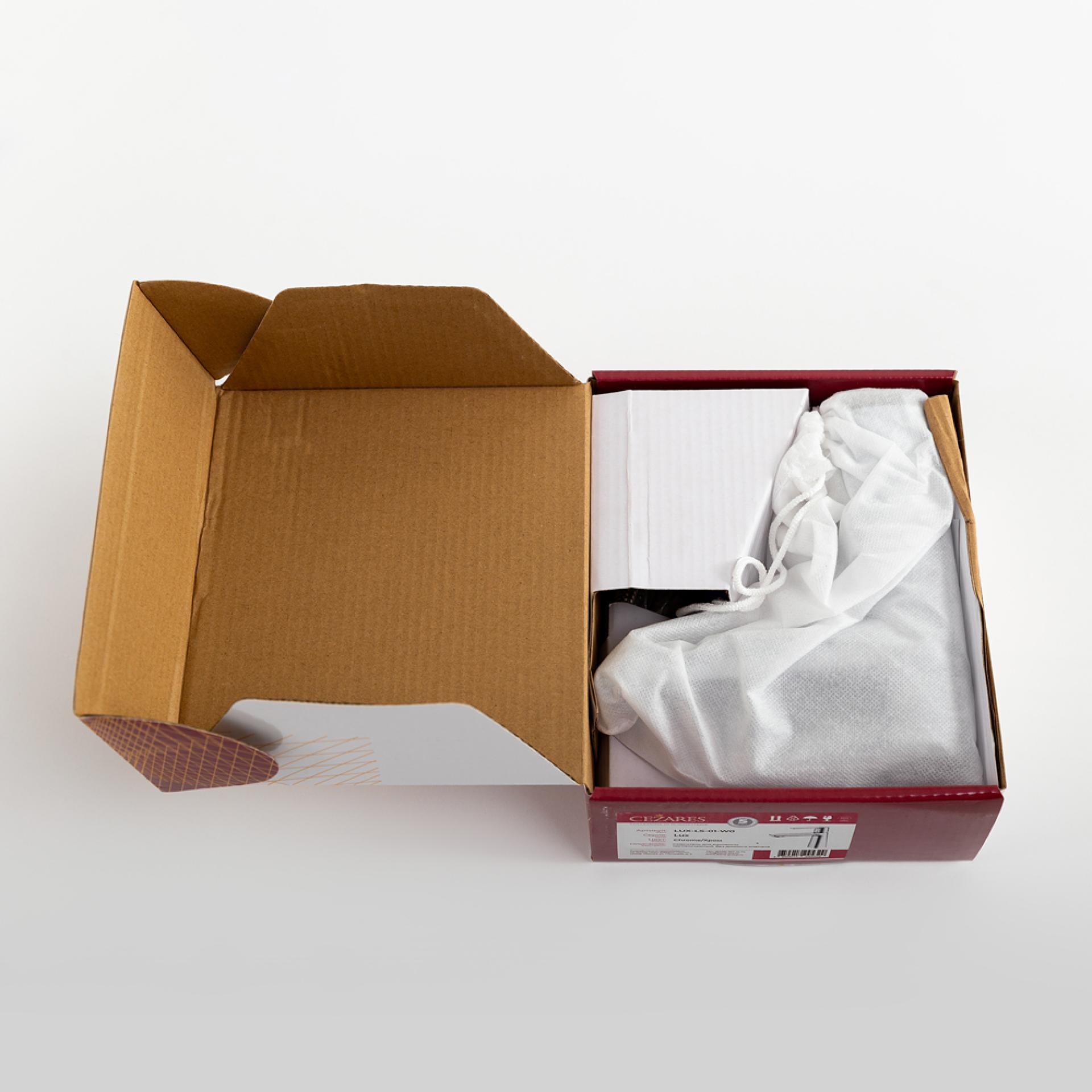 Смеситель для раковины Cezares Lux LUX-LS-01-W0 хром