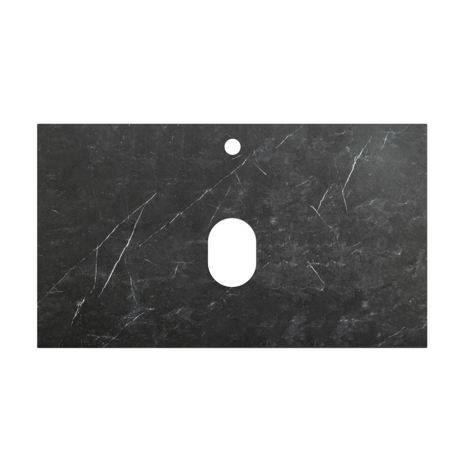 Столешница Cezares Slider 81.6 SLD-80/48-MNO Marmo Nero Opaco