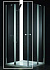 Дверь для душевого уголка Cezares ELENA-W-60/60-C-Cr стекло прозрачное