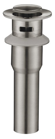 Донный клапан для накладных раковины BelBagno BB-PCU-02-IN, нержавеющая сталь