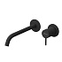 Смеситель для раковины Cezares Leaf LEAF-BLI2-20-L-NOP черный матовый