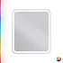 Зеркало Cezares 70х80 CZR-SPC-MC-700-800-RGB-TCH с подсветкой