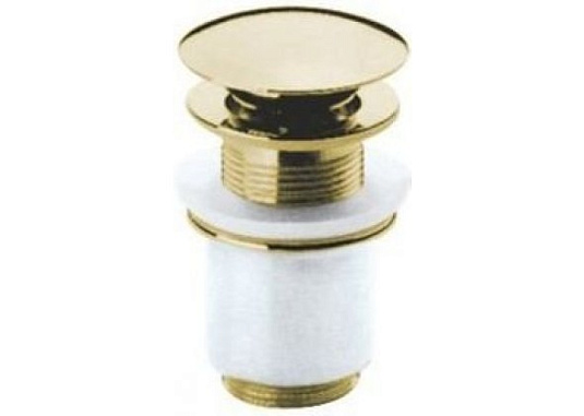Донный клапан для раковины Cezares CZR-SAT20-03/24, золото
