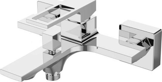 Смеситель для ванны и душа Cezares Luce LUC-VAS-CRM