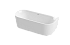 Акриловая ванна Cezares Metauro 180х80 METAURO-INT-Wall-180-80-60 белый