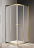 Душевой уголок Cezares Giubileo-A-2-100 прозрачное стекло золото