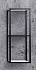 Двухъярусная подвесная металлическая полка 30 см Cezares CADRO-30/30/80-2C-SO-MET-ST, черный