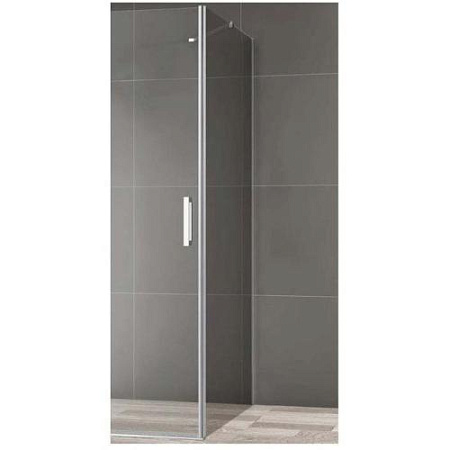 Перегородка душевая Cezares Bellagio 100 BELLAGIO-100-GL-FIX-C стекло прозрачное