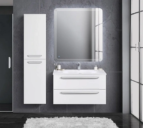 Тумба под раковину Cezares Eco ECO-750-2C-SO-BL белый