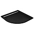 Душевой поддон Cezares 90х90 TRAY-AS-R-90-30-NERO черный матовый