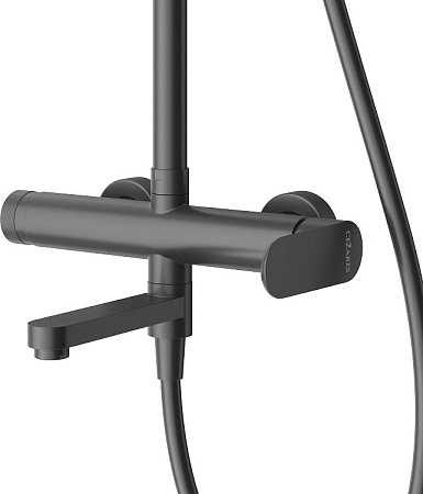 Душевая система Cezares Stylus  STYLUS-CVD-NOP черный матовый